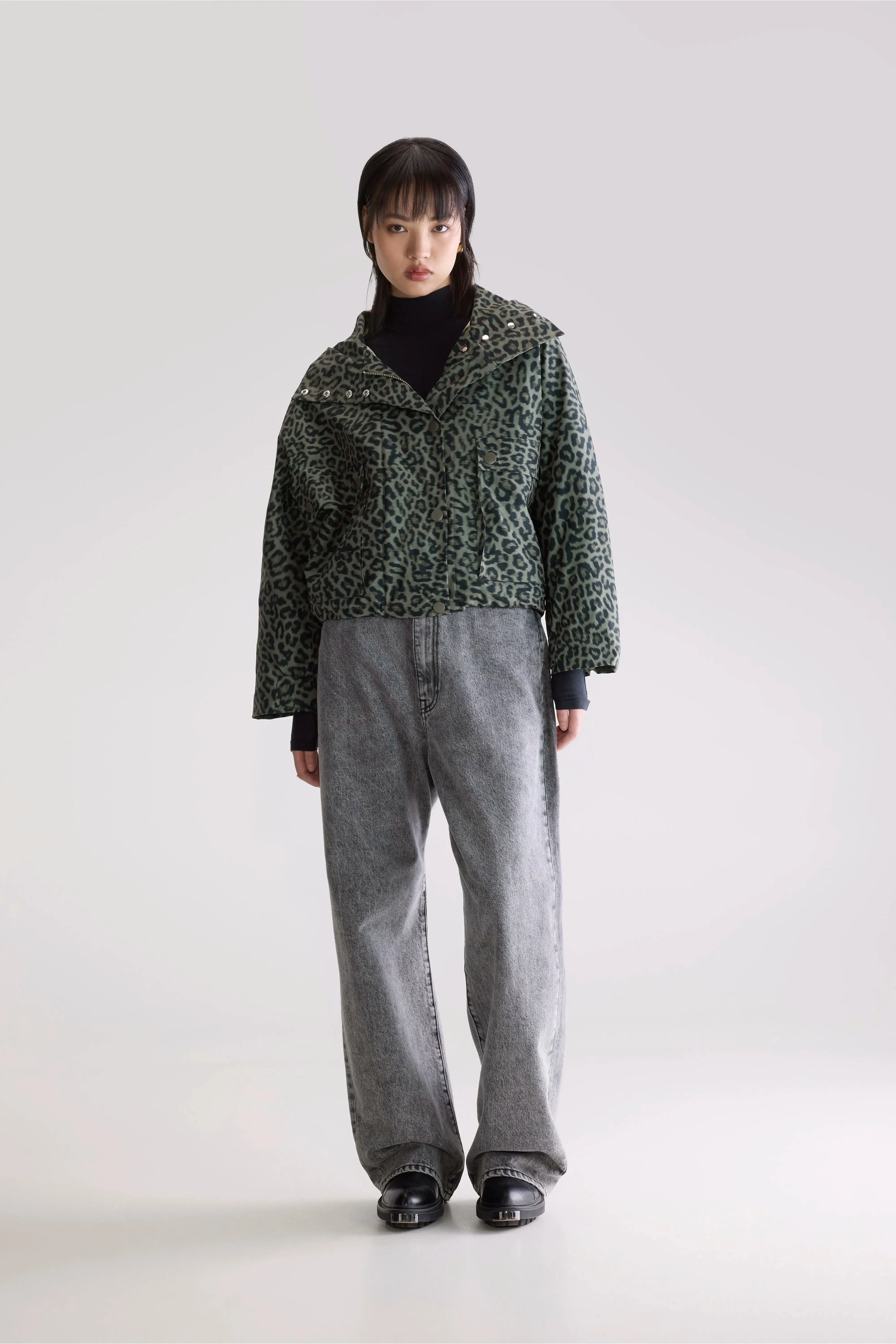 Jenna hooded jacket (252 / W / COMBO A) Cloud Soft