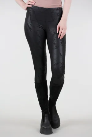 Wrinkle Resistant Jenna Leggings, Thunder Black