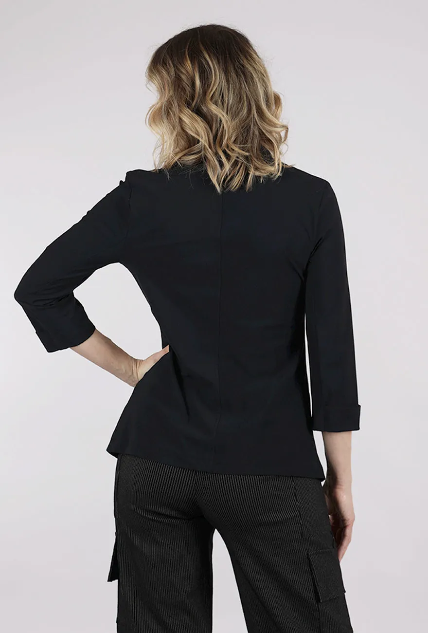 Jiffy Jacket, Black Premium Wool