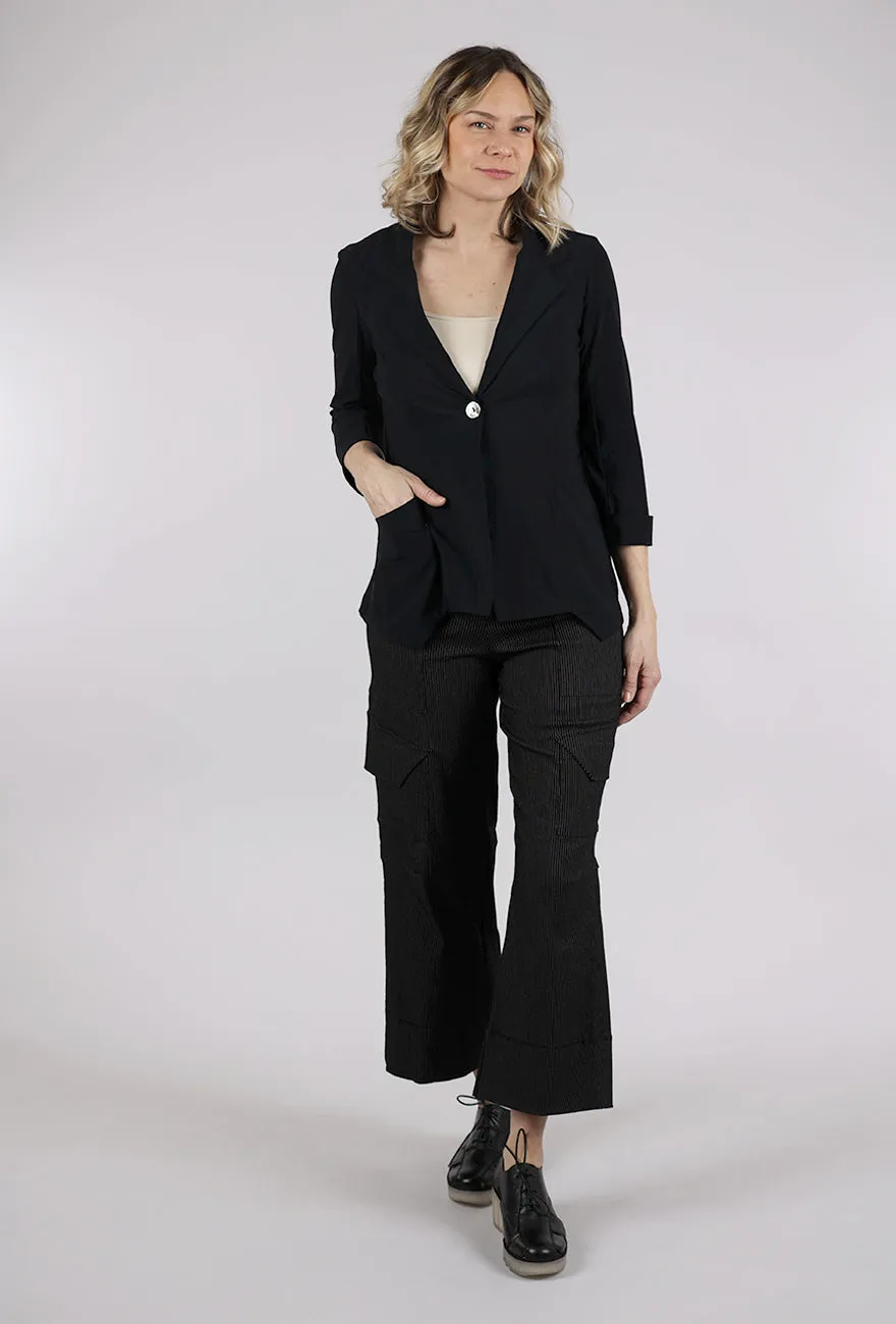 Jiffy Jacket, Black Premium Wool