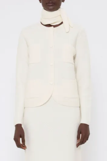 Joanna Ivory Cardigan Cool Texture