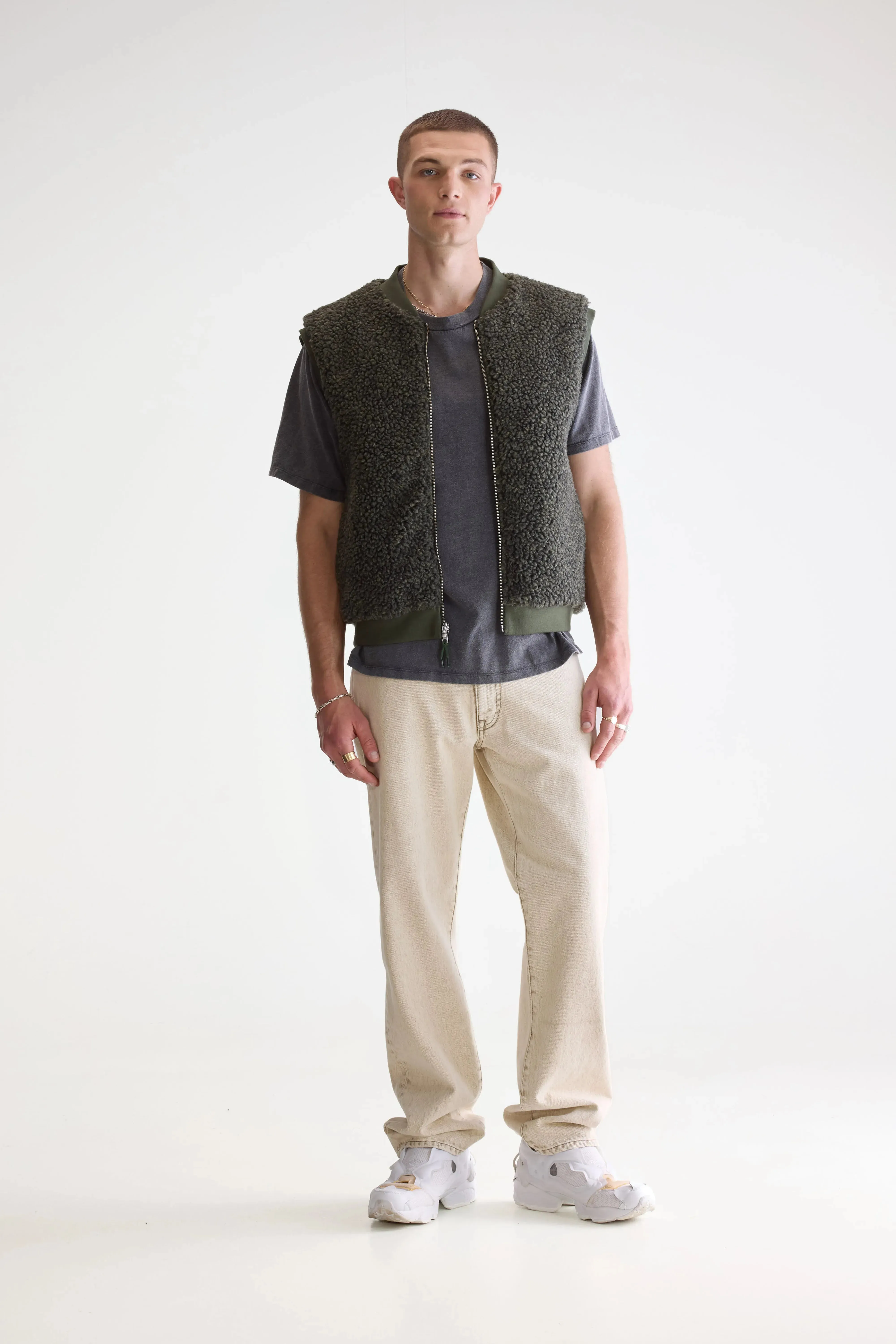 Jocko bodywarmer (252 / M / DARK OLIVE) Flex Fit