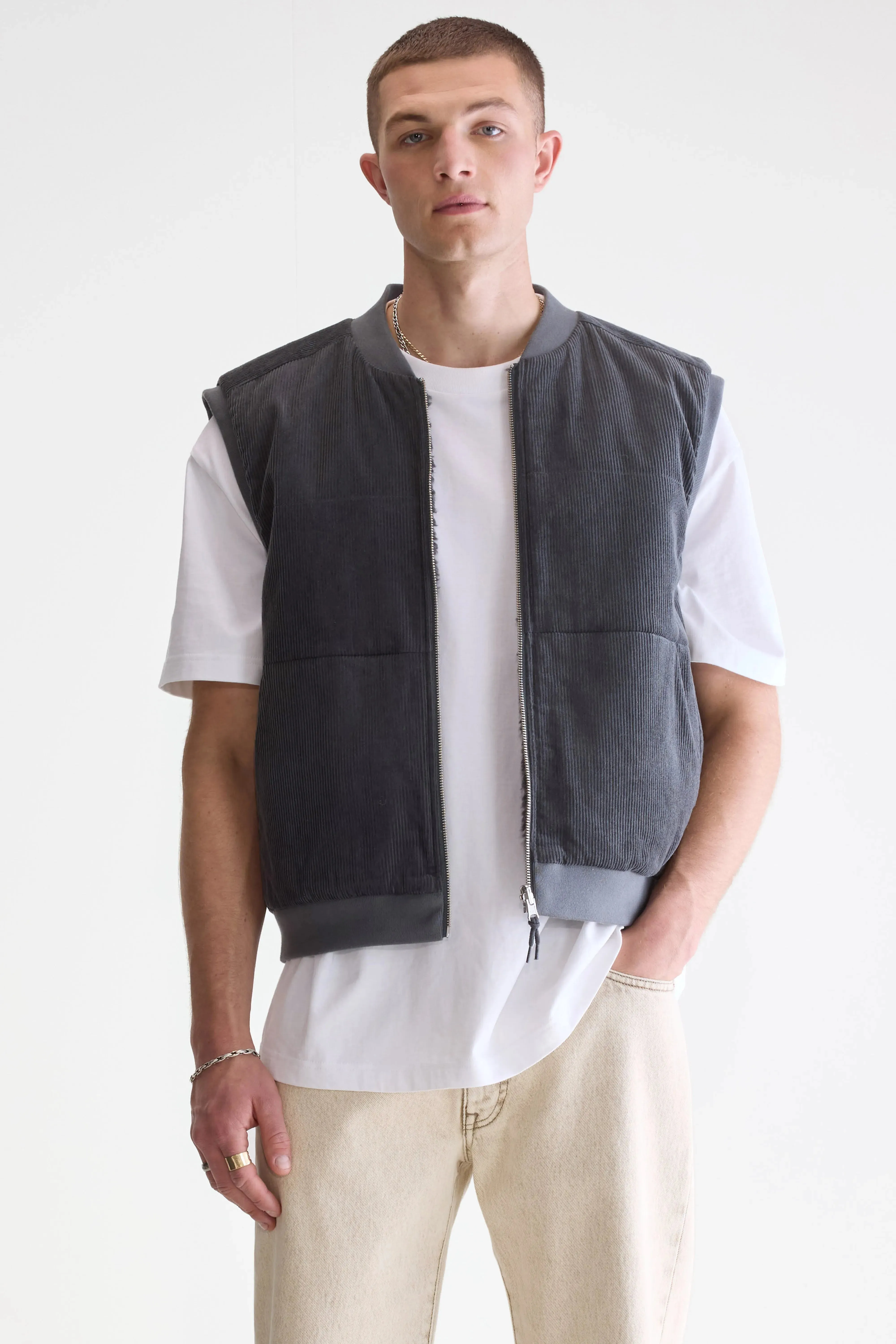 Jocko bodywarmer (252 / M / ELEPHANT) Winter Essential
