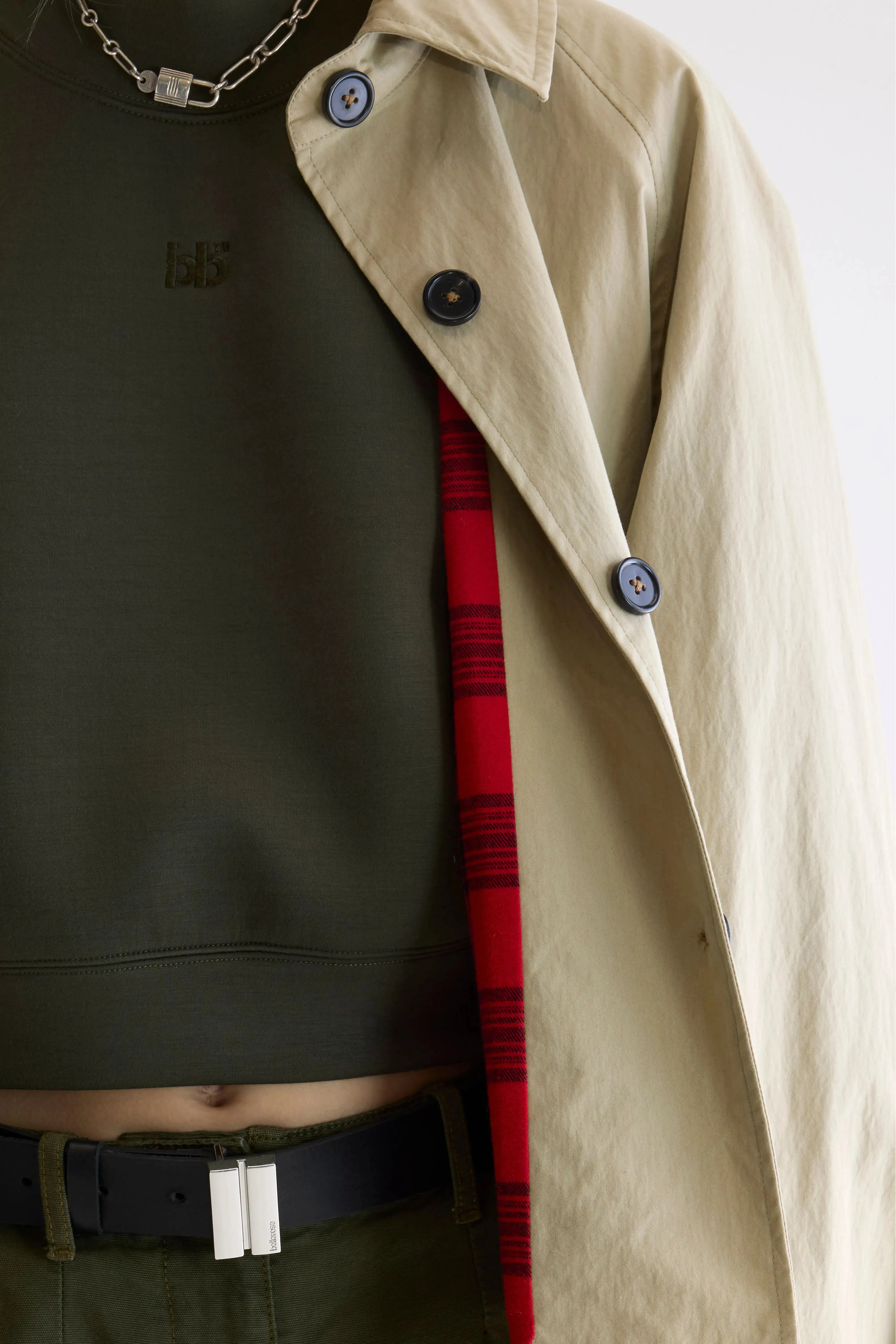 Jodie trench jacket (252 / W / CLAY) Snow Proof