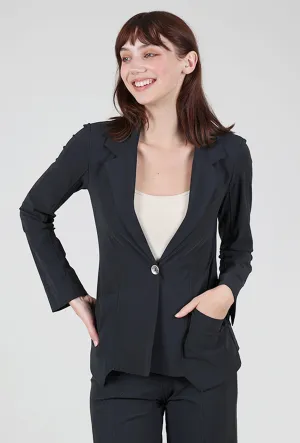 Jody Jacket, Obsidian Functional Warmth Silk