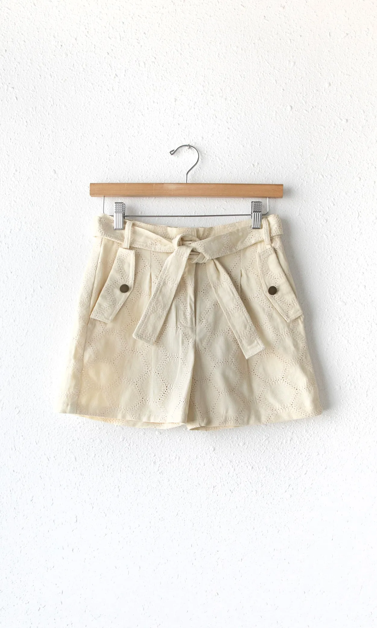 Nola Embroidered Twill Shorts G222P6226
