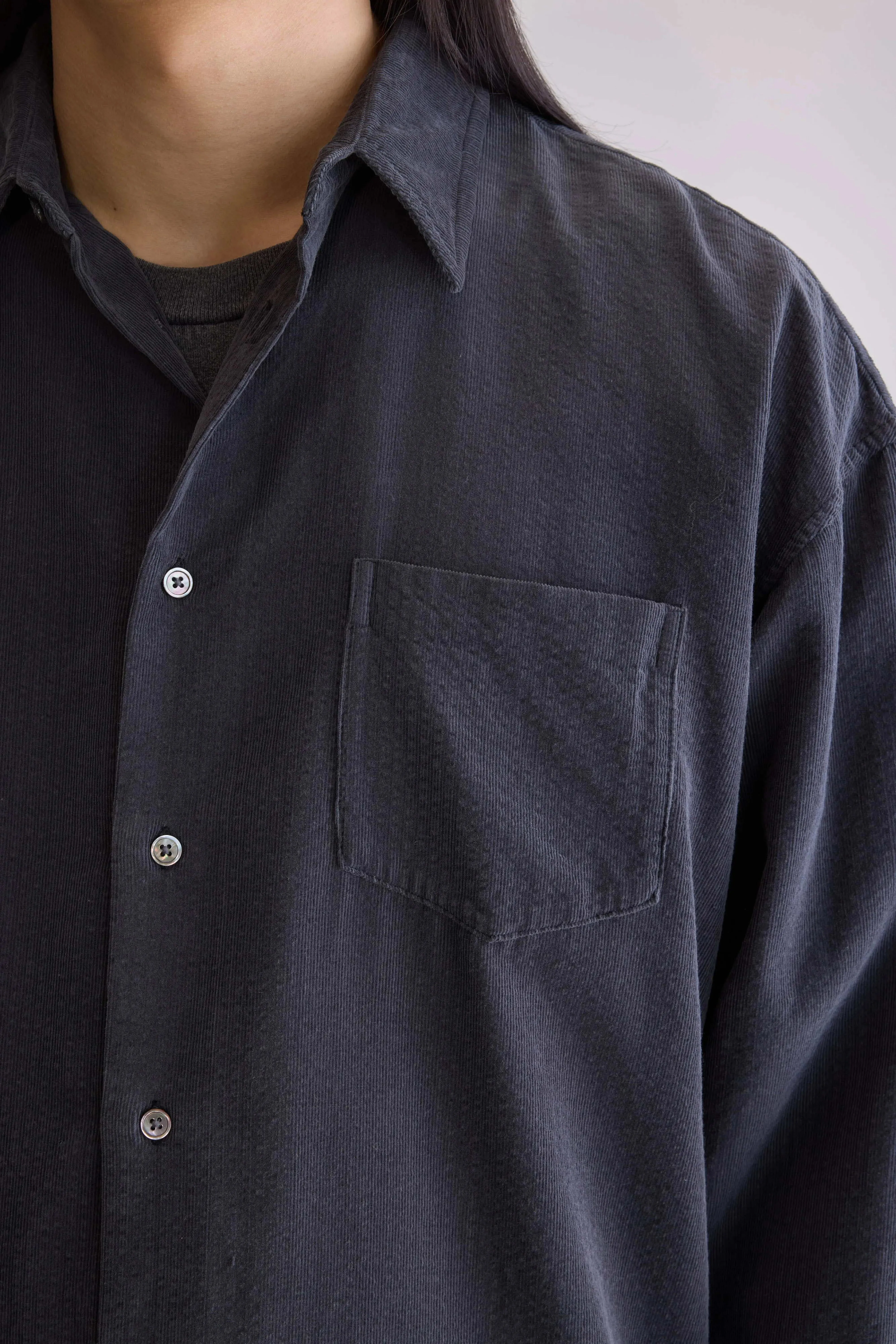 Jops relaxed shirt (252 / M / BLACK SAND) Subtle Chic