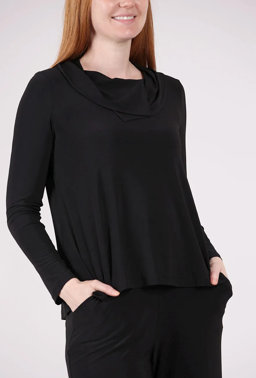 Jordana Top, Black Versatile Look