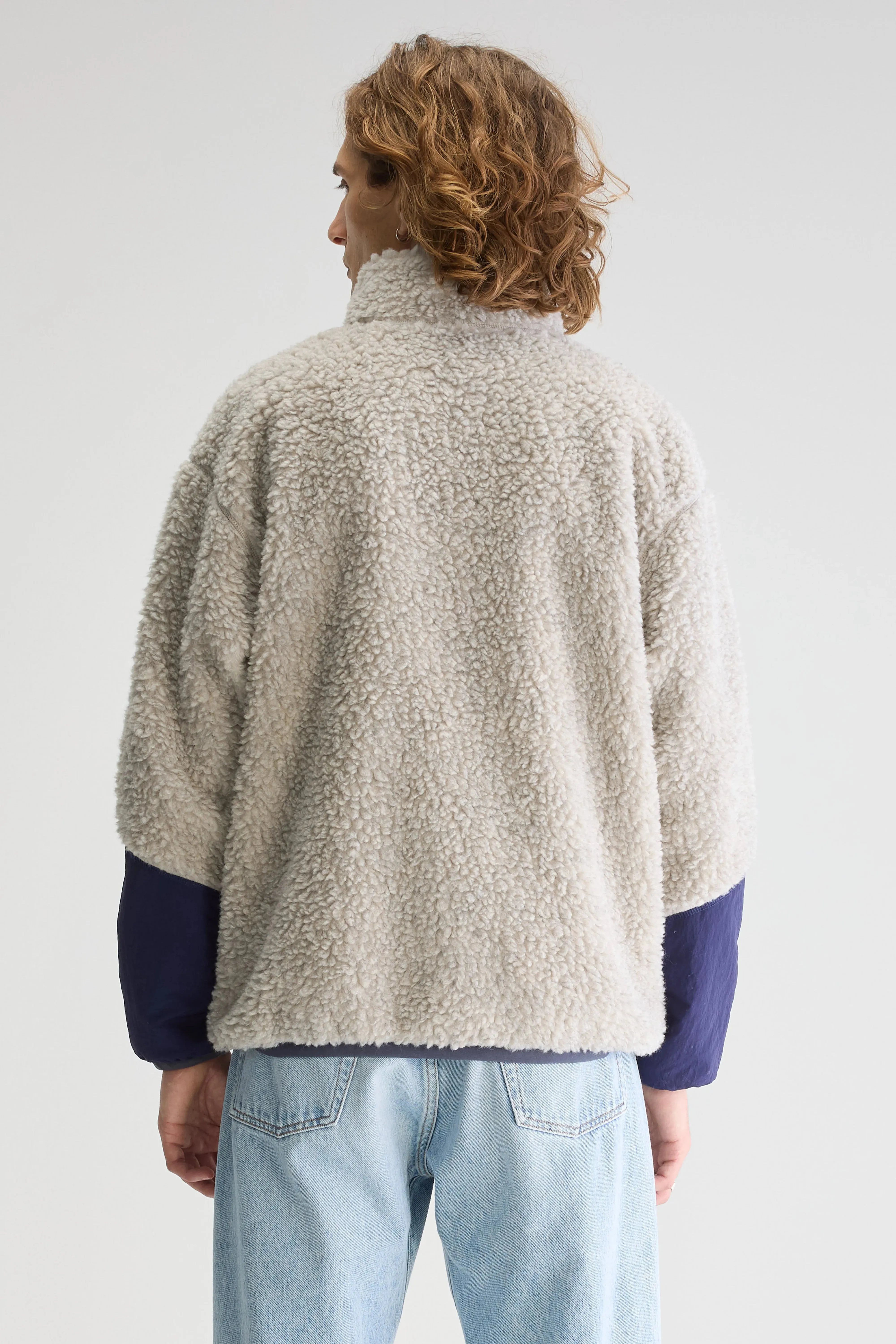 Jordel zip-up sweatshirt jacket (251 / M / H. GREY) Fresh Look
