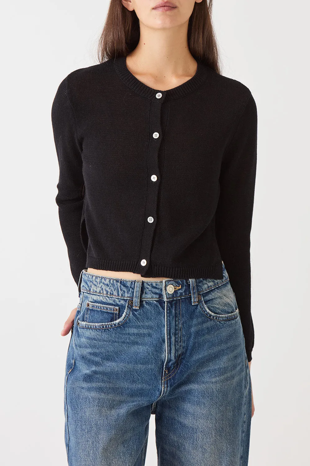 Josie Black Cardigan Fashionable Outfit