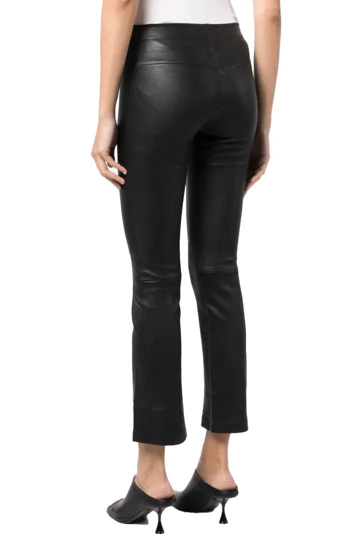 JP Twenty Noir Leather Pants Vibrant Aura