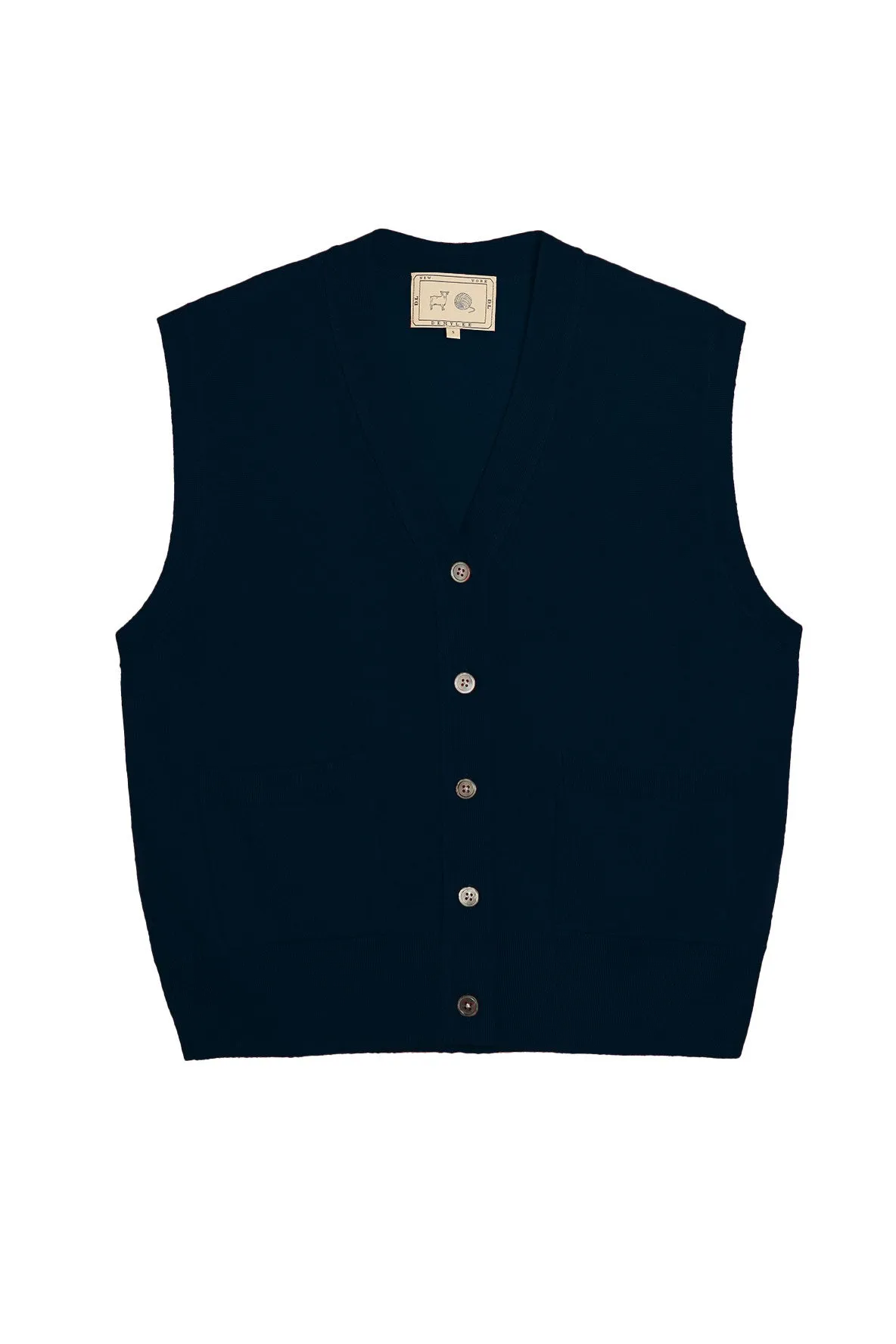 Urban Classic Juni Cashmere Navy Vest