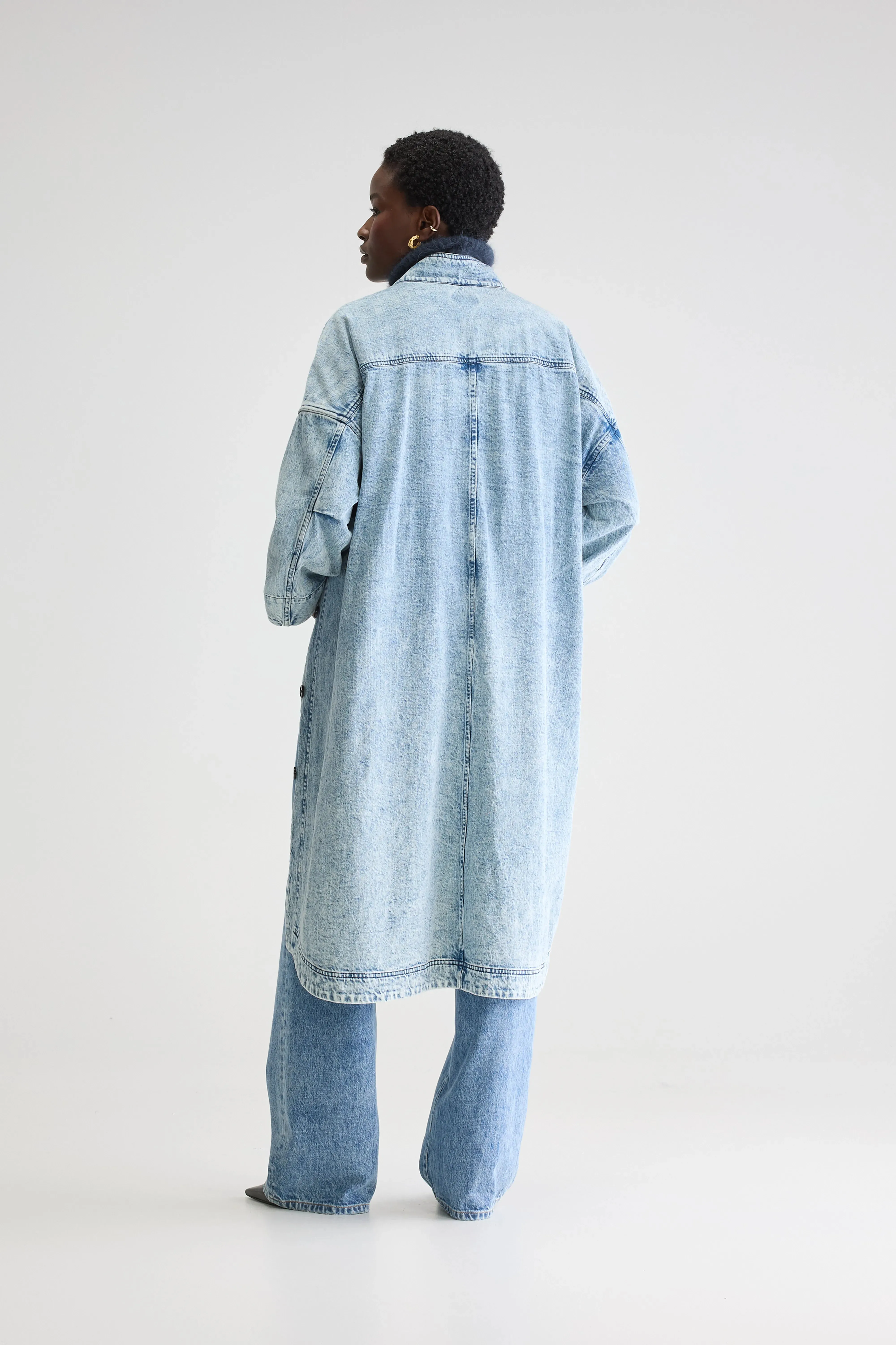 Jutta trench (251 / W / VNTG STONE WASH) Recycled fabric