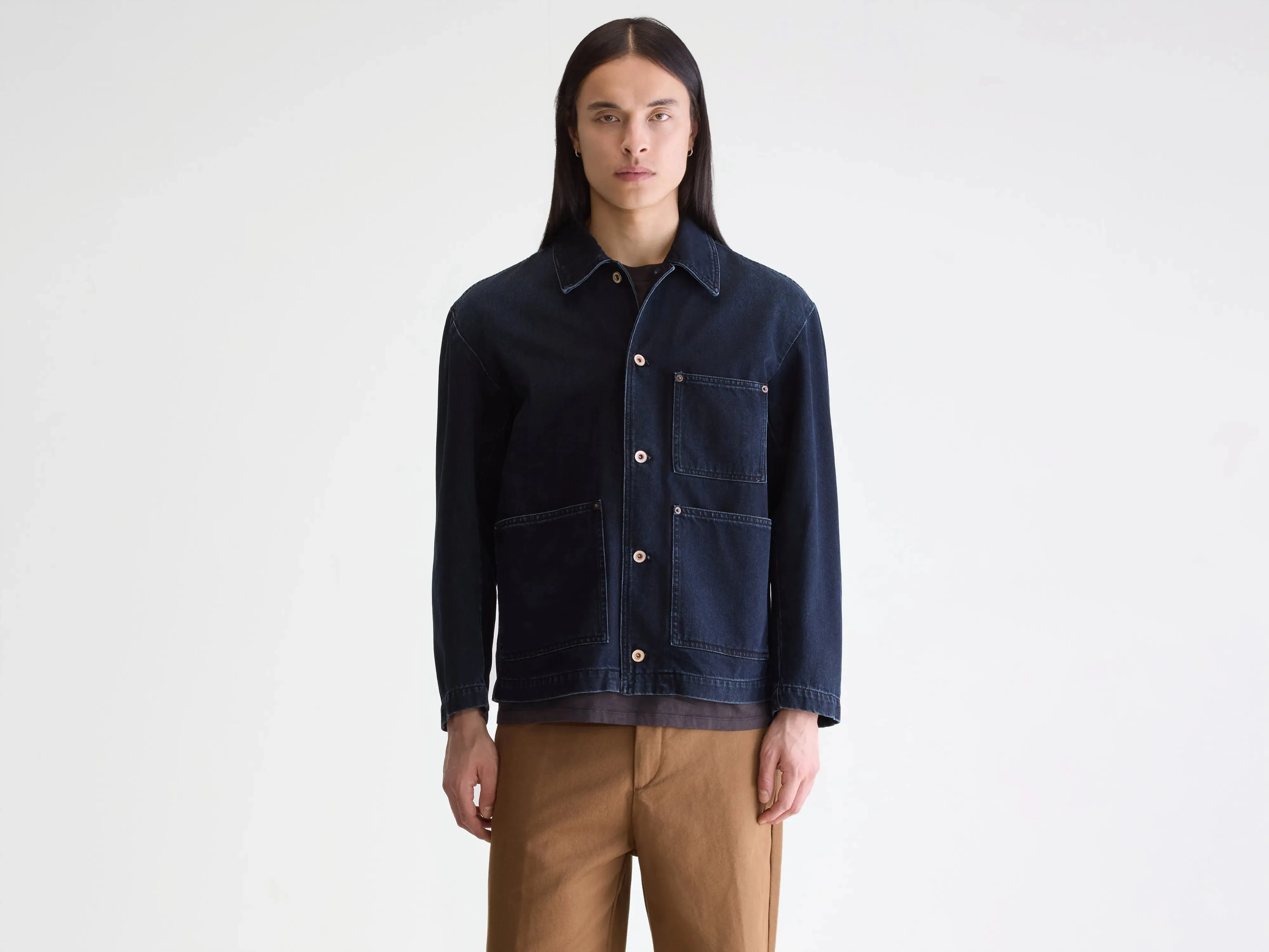 Kadillac jacket (252 / M / BLACK BLUE) Chill Proof Style High End Look