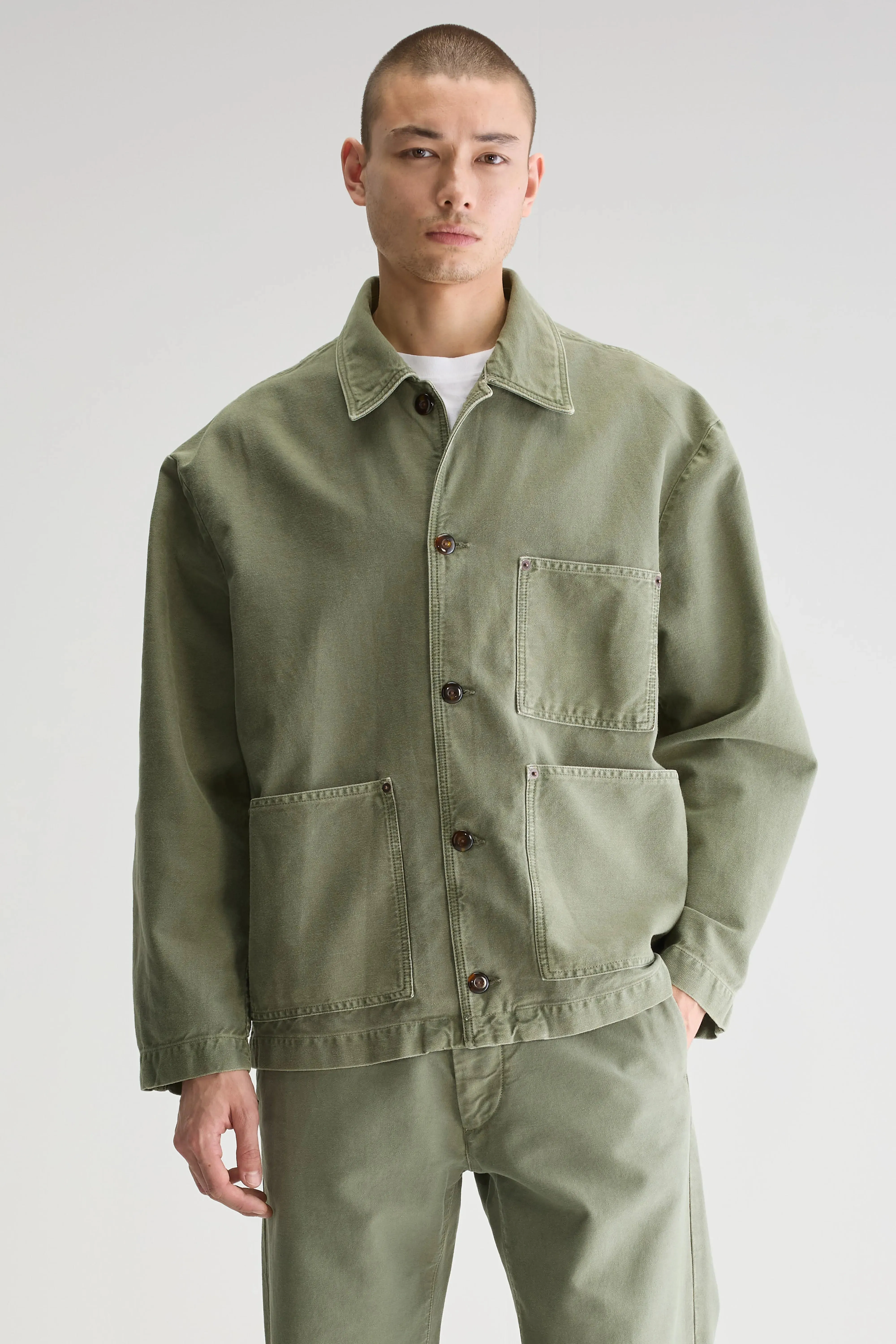 Kadillac regular jacket (251 / M / DUSTY OLIVE) Warmth Without Bulk