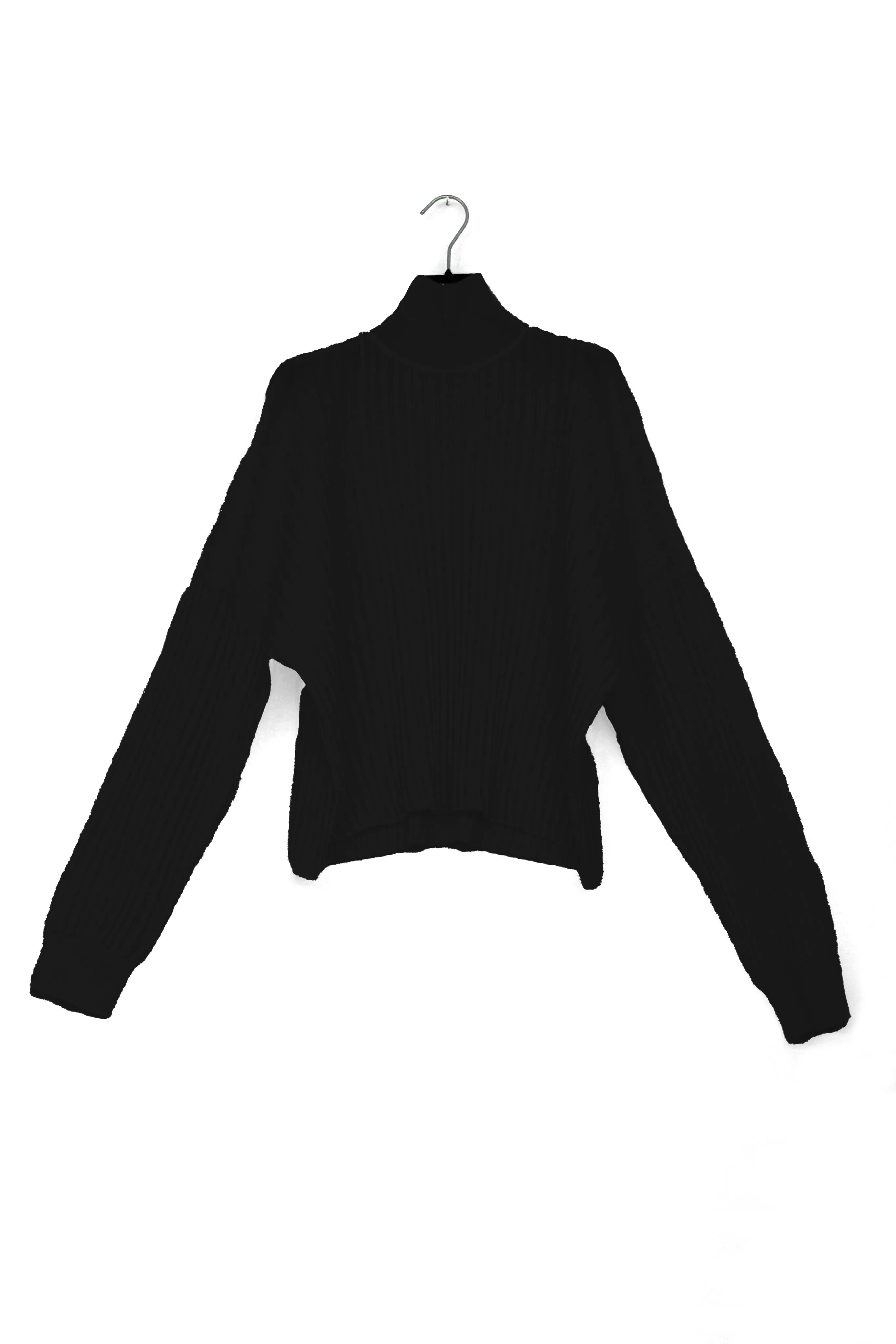 Kasplya Black Sweater Flexible Feel