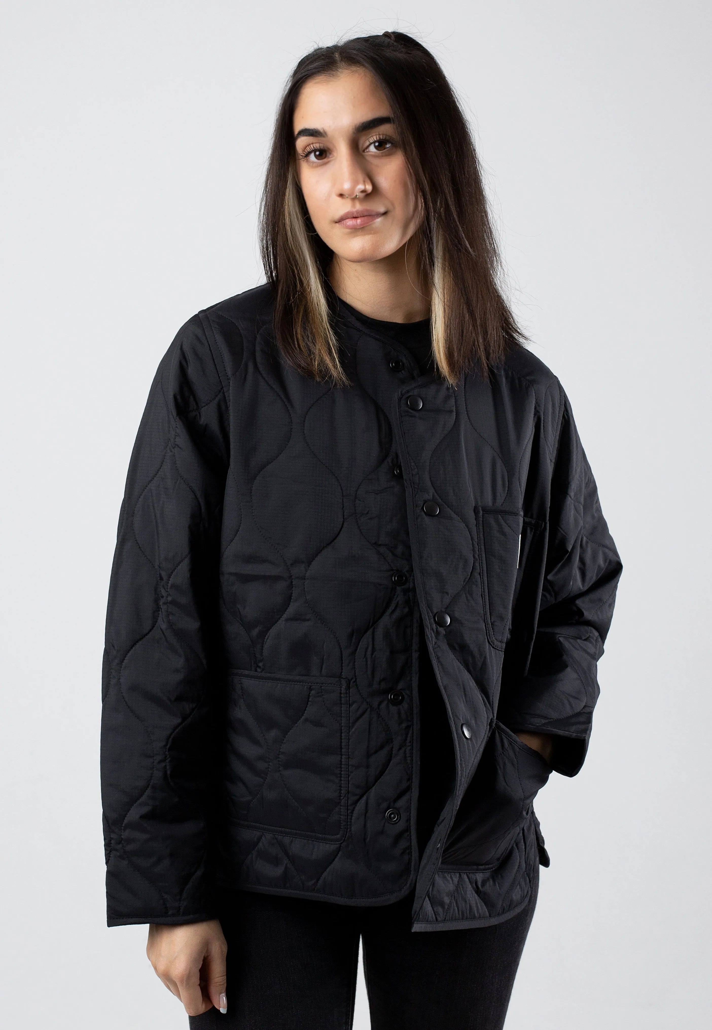 Kids' wear Carhartt WIP - W' Skyler Liner Black - Jacket