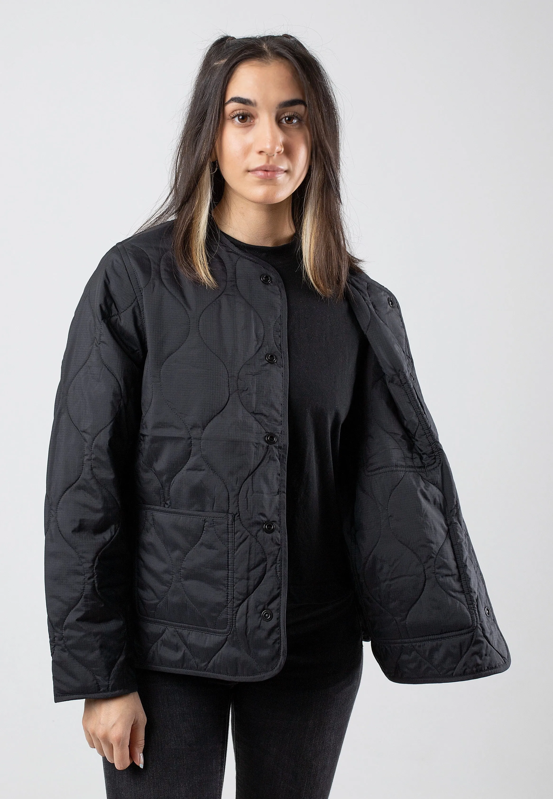 Kids' wear Carhartt WIP - W' Skyler Liner Black - Jacket
