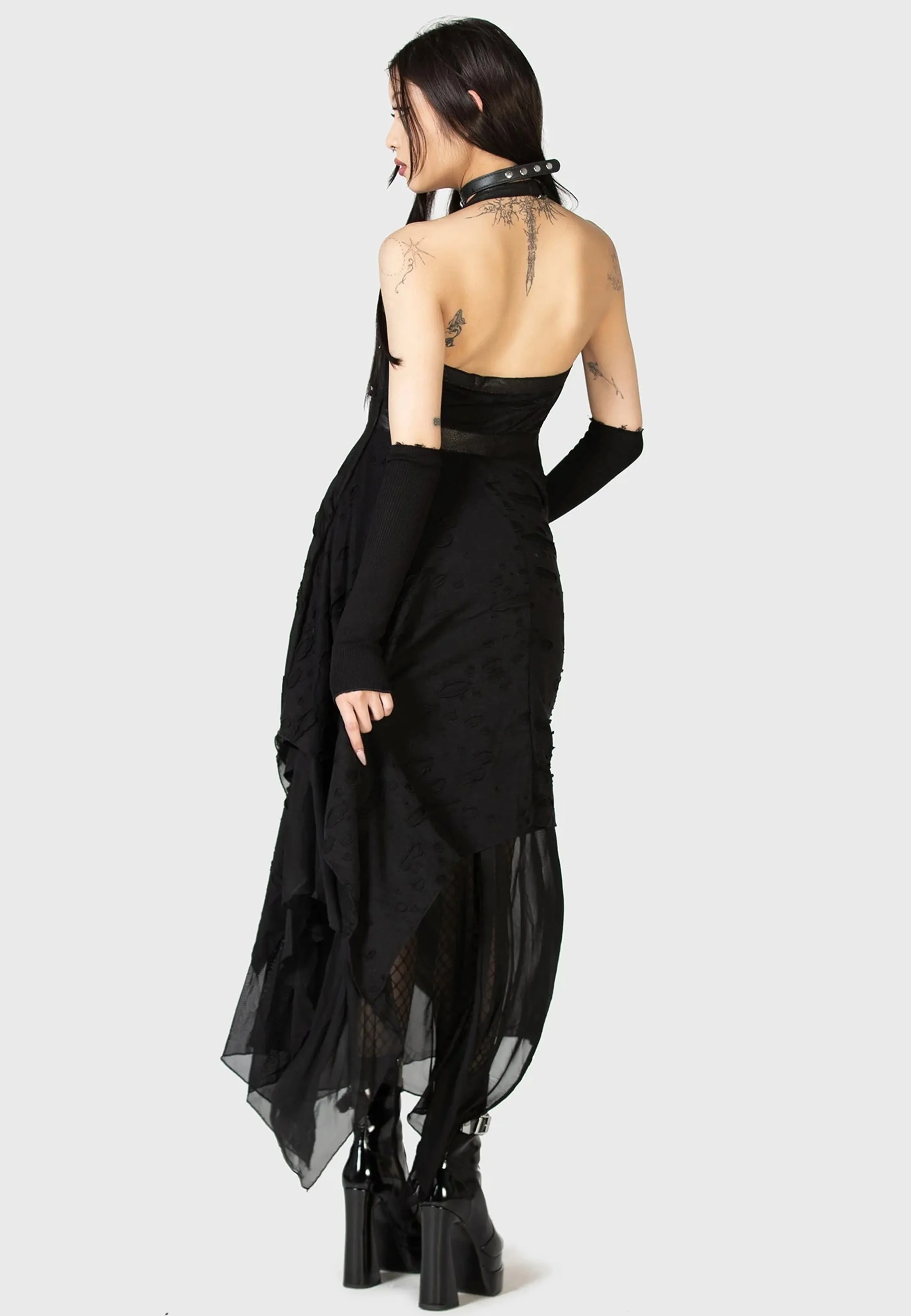 Killstar - Badlands Black - Dress Preppy Style