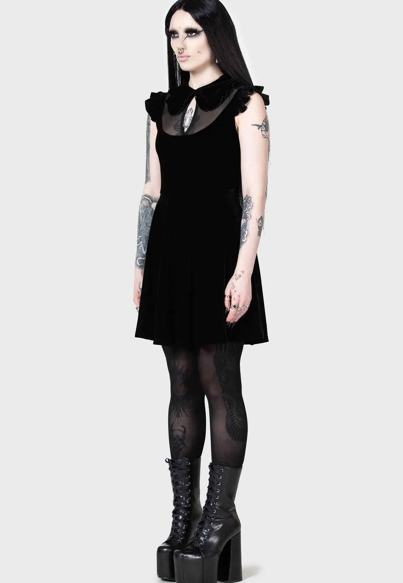Killstar - Blazeorb Mini Black - Dress Shimmery Gear