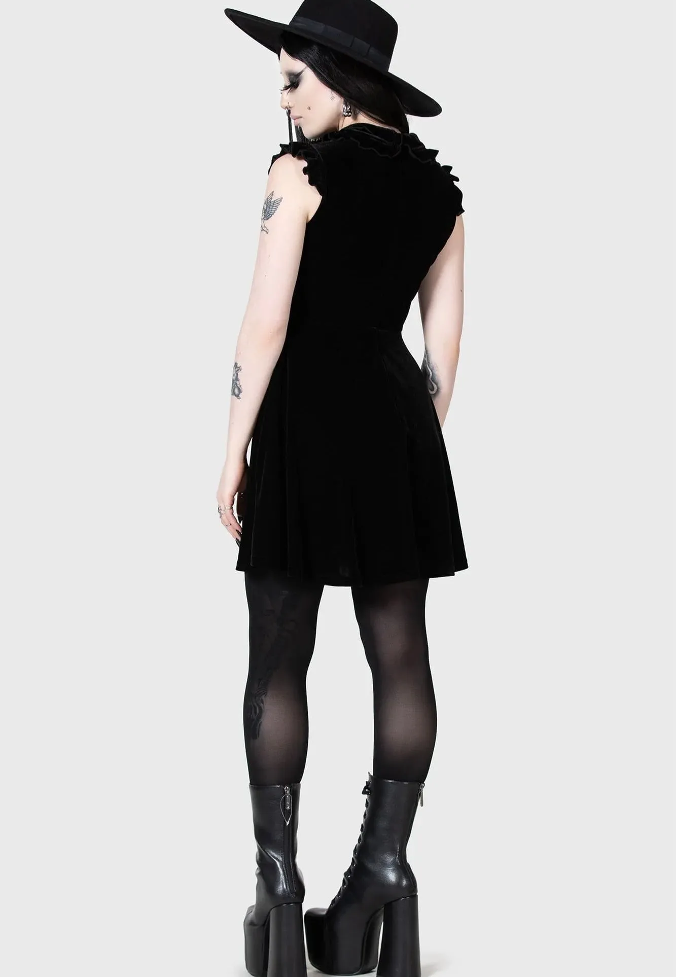 Killstar - Blazeorb Mini Black - Dress Shimmery Gear