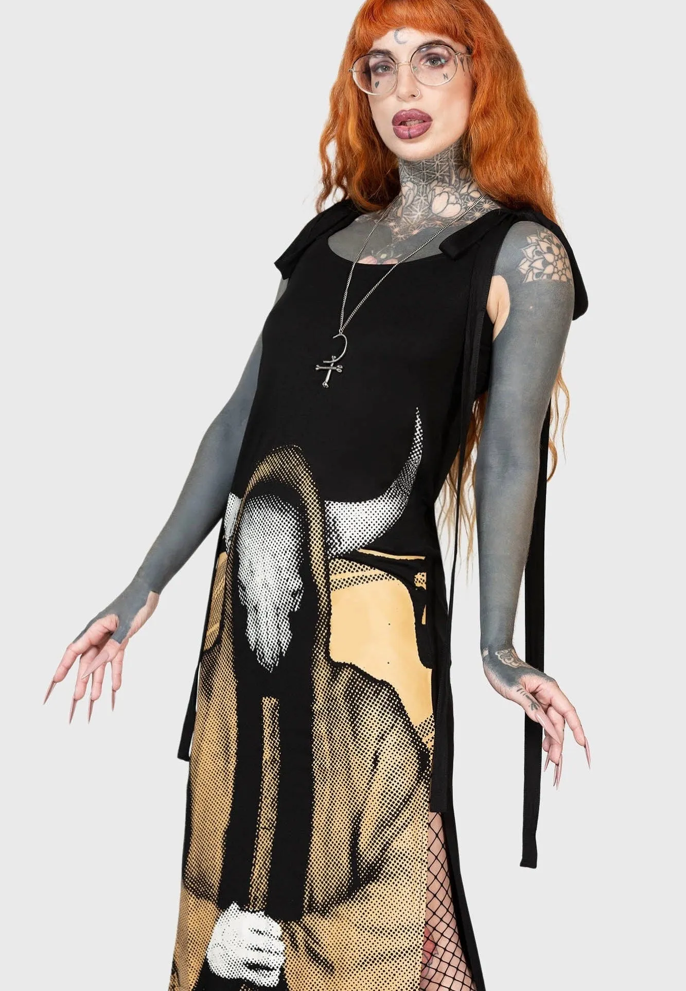 Killstar - Dismay Maxi Black - Dress Art Print