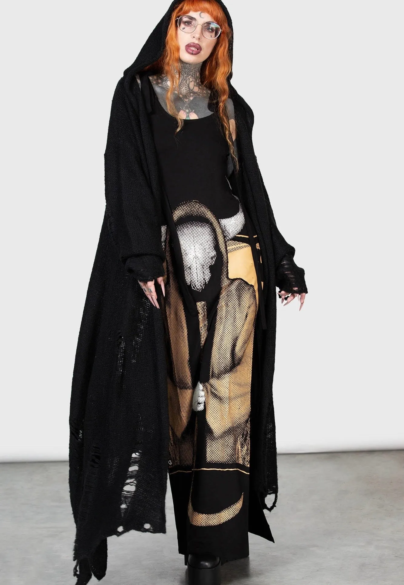 Killstar - Dismay Maxi Black - Dress Art Print