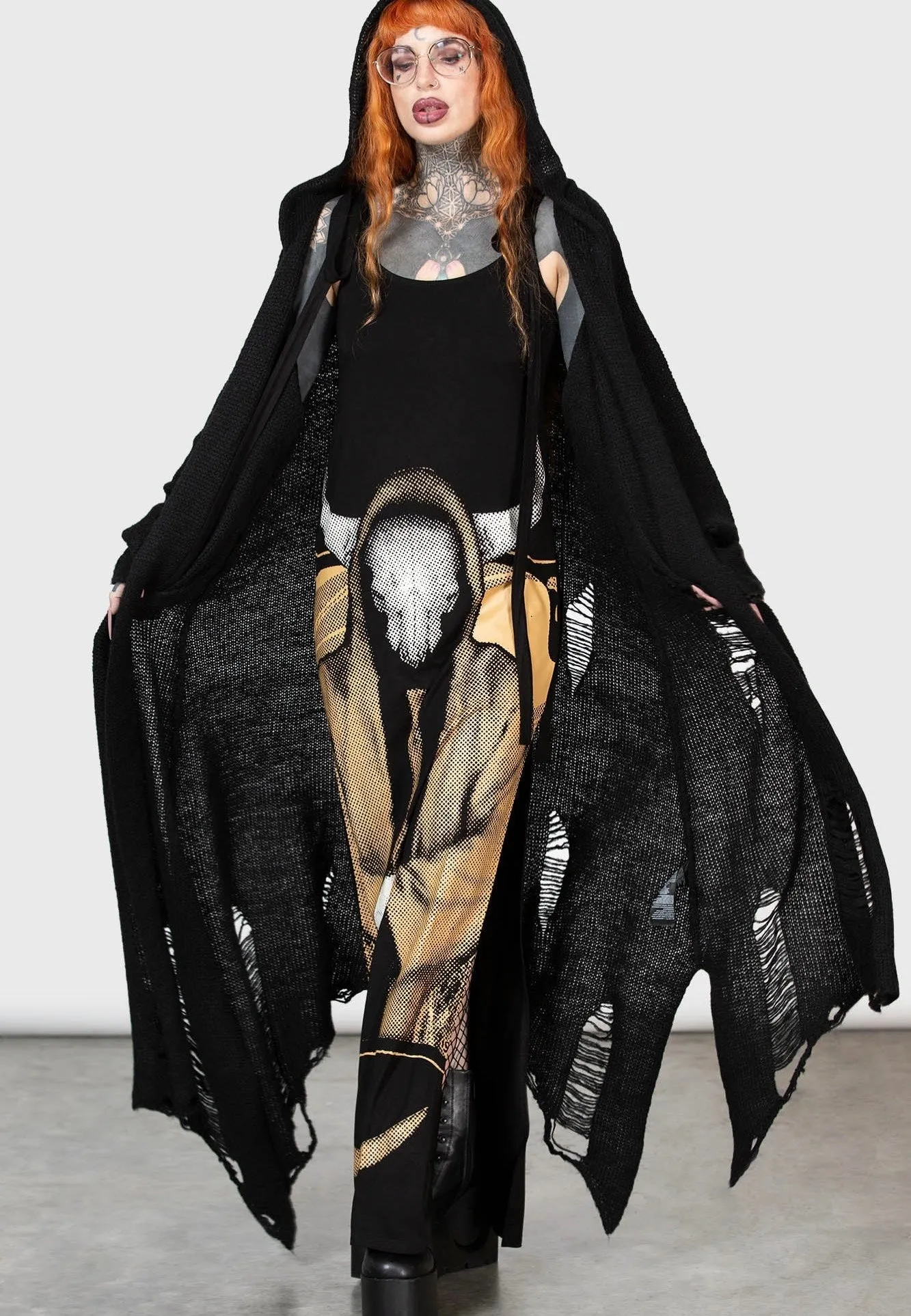 Killstar - Dismay Maxi Black - Dress Art Print