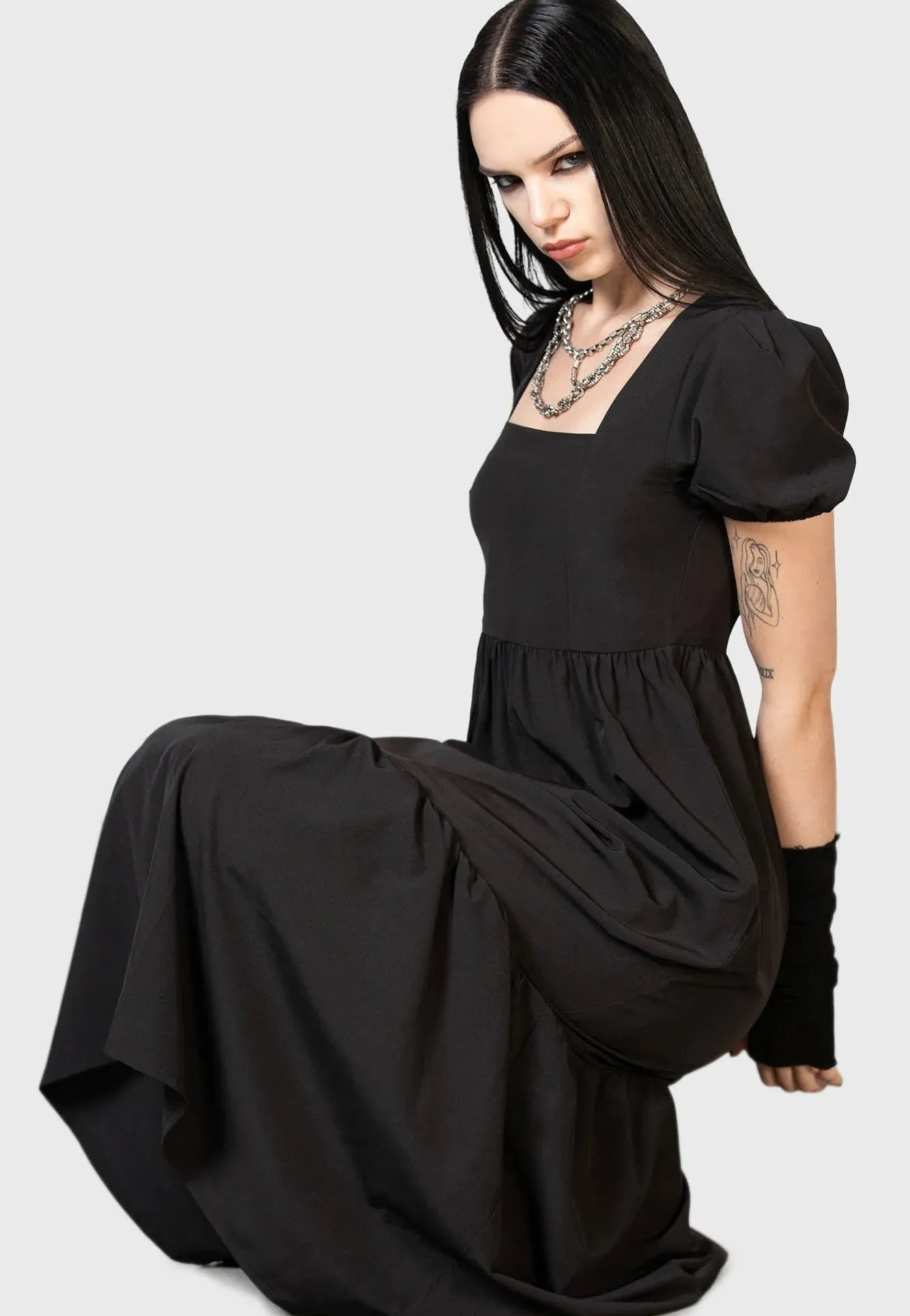 Killstar - Effina Black - Dress Premium Make