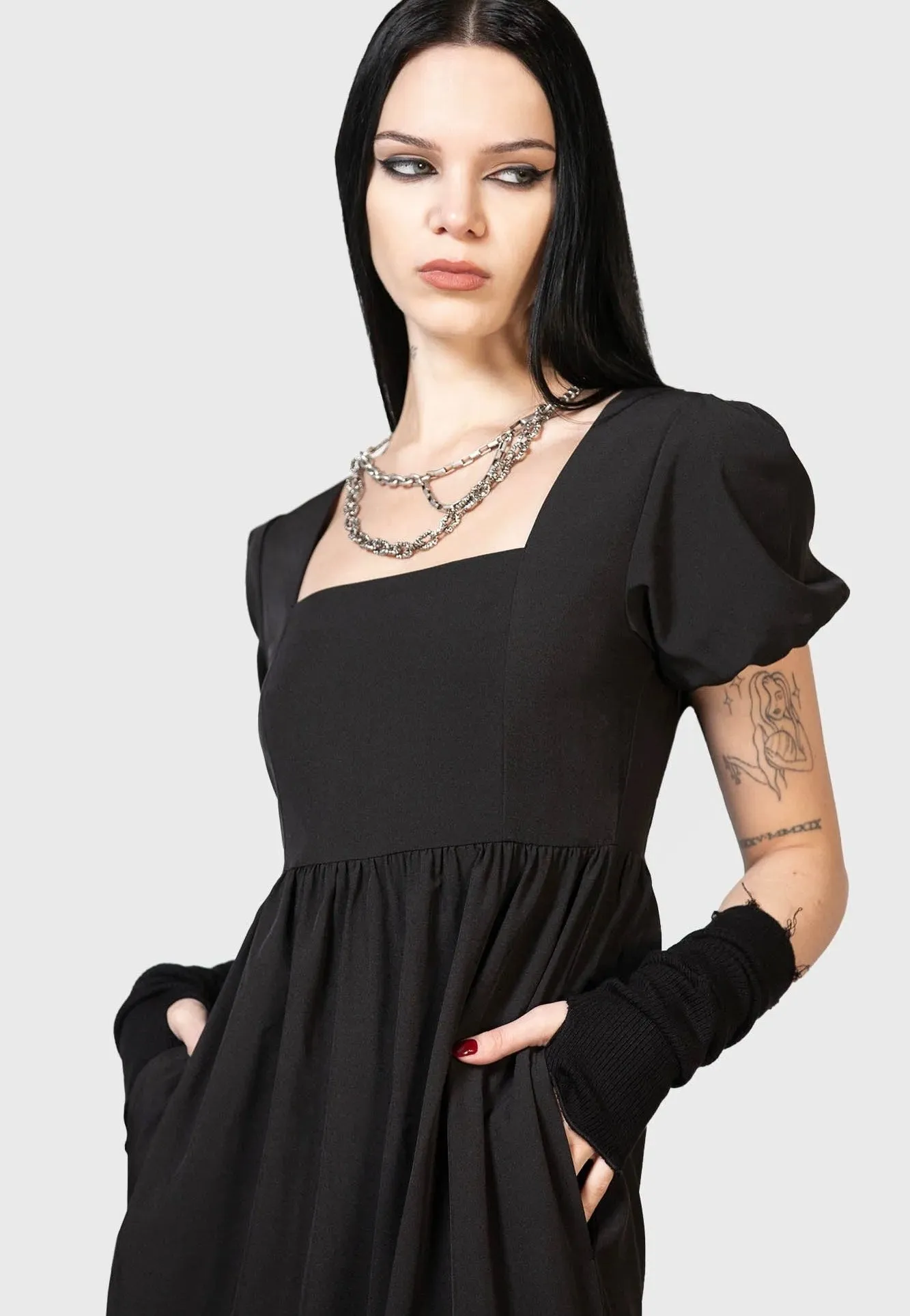Killstar - Effina Black - Dress Premium Make