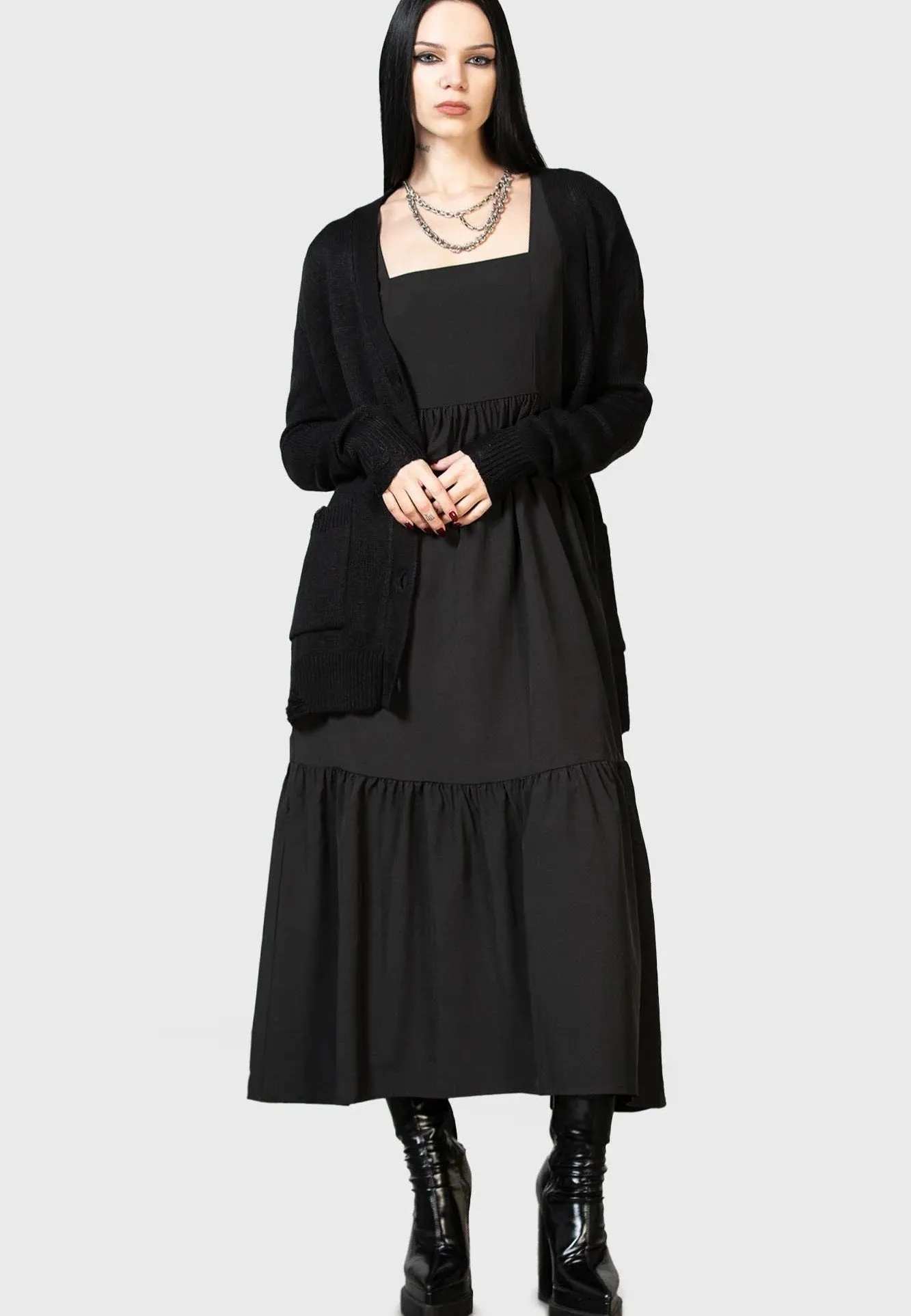 Killstar - Effina Black - Dress Premium Make