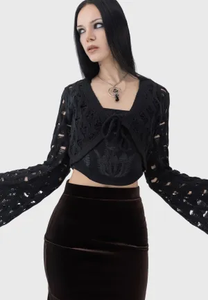Killstar - Ethemea Black - Bolero Rugged Look popular among adults