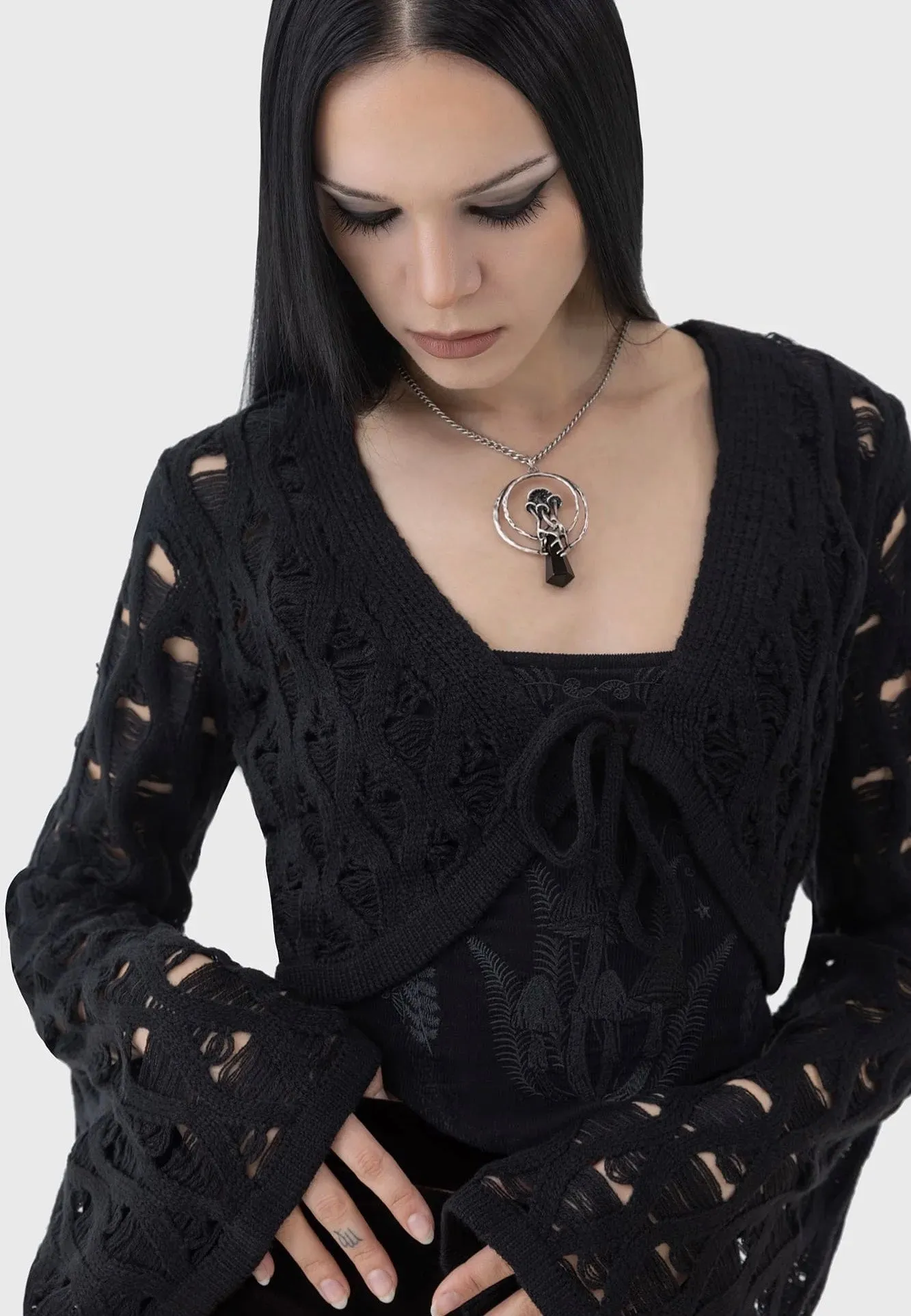 Killstar - Ethemea Black - Bolero Fitted Comfort