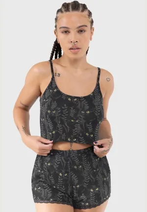 Killstar - Familiar Woods Cami Black - Top Protection