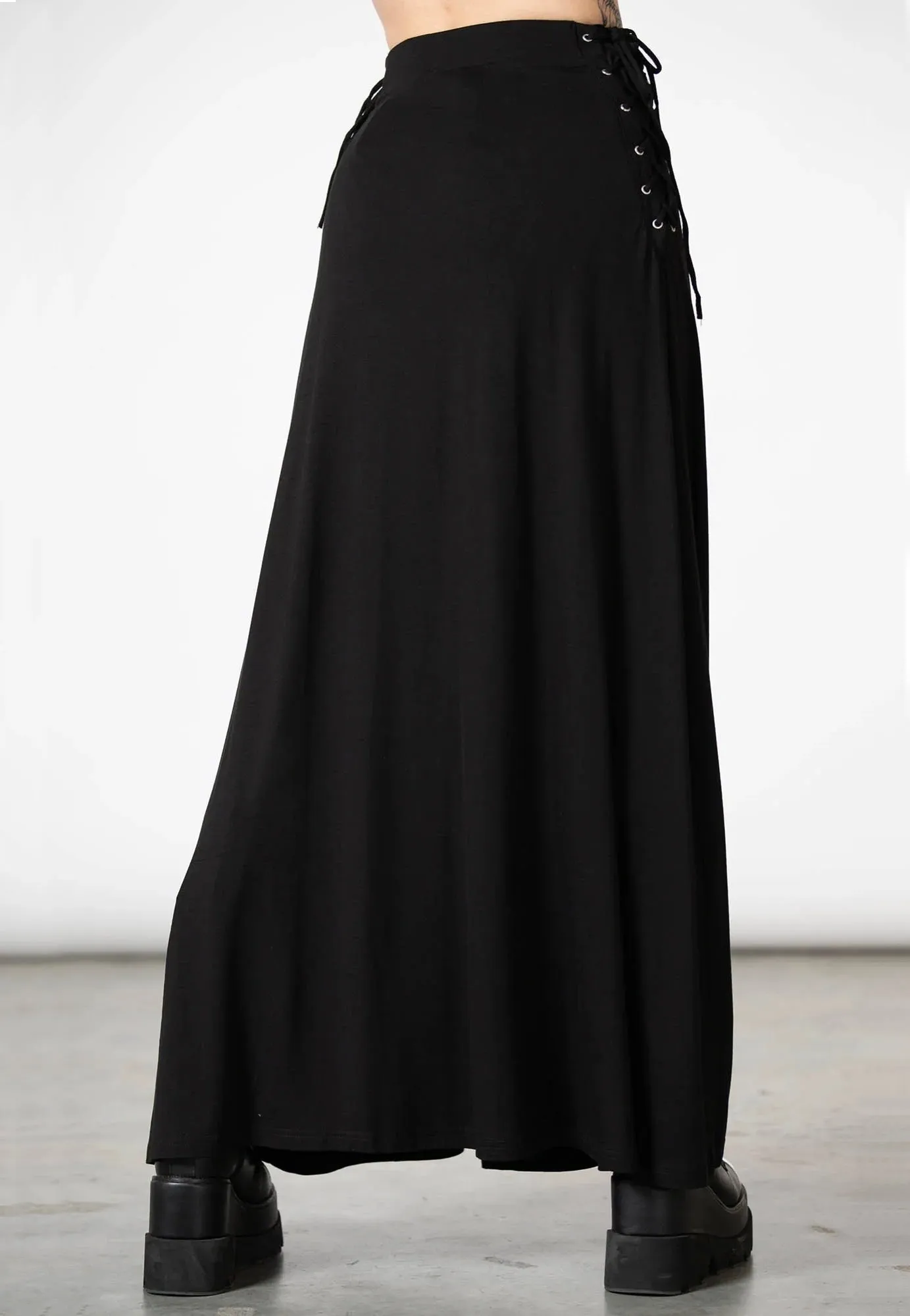 Killstar - Hellverina Split Maxi - Skirt Comfy Look