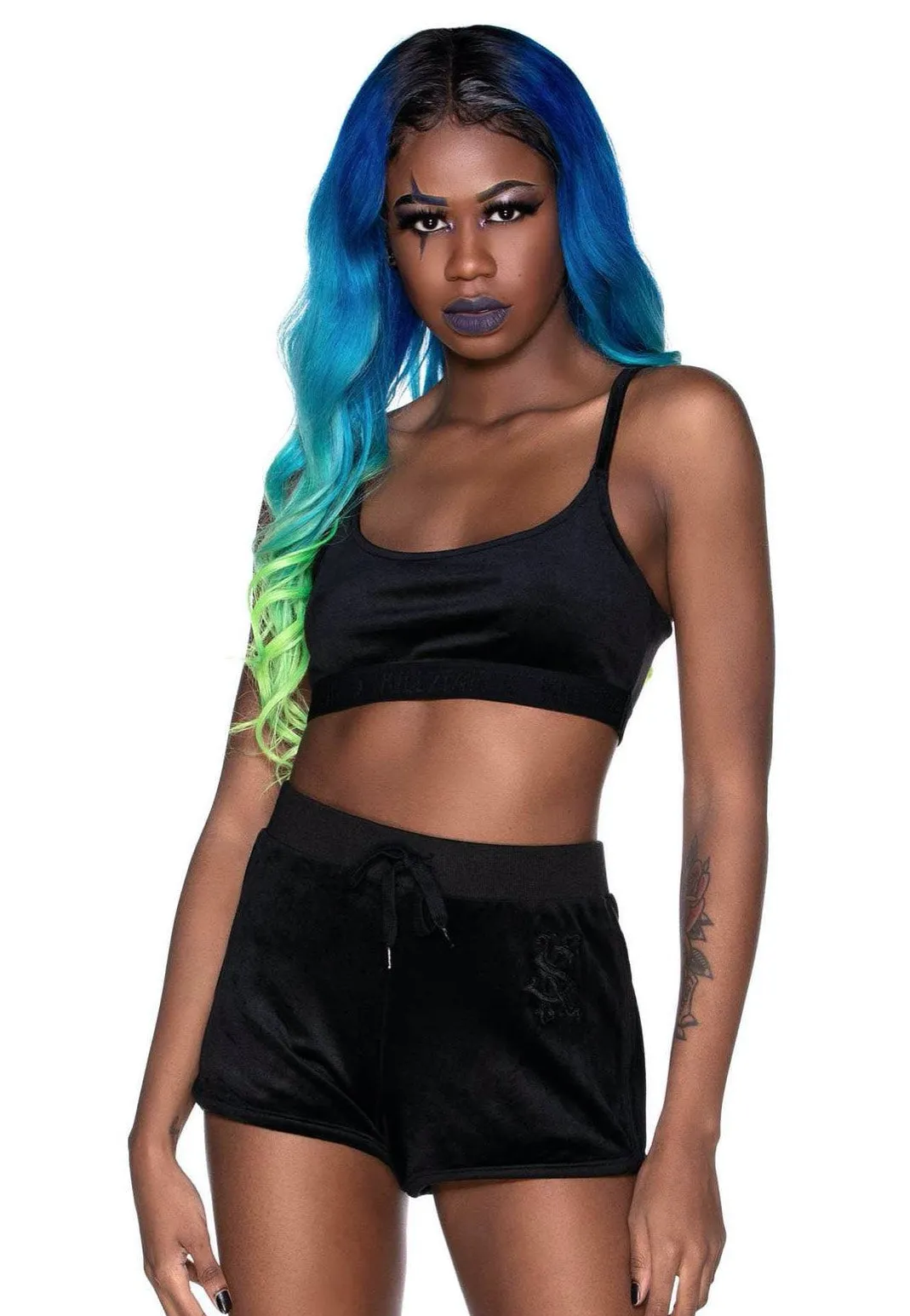 Killstar - Just Cropped Up Black - Bra Dry Mesh