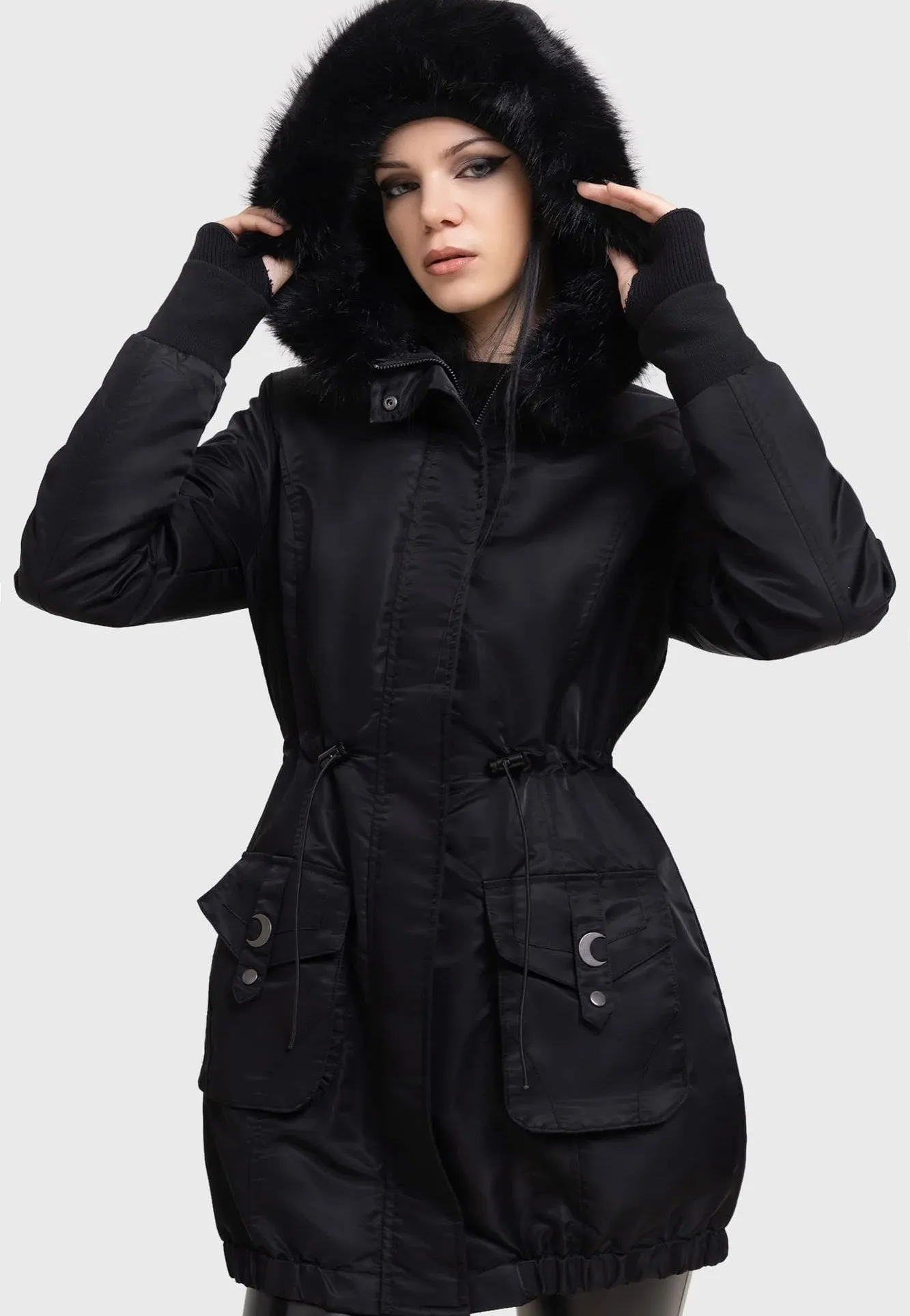 Warm Weather Wear Killstar - Lunar Eclipse Black - Coat
