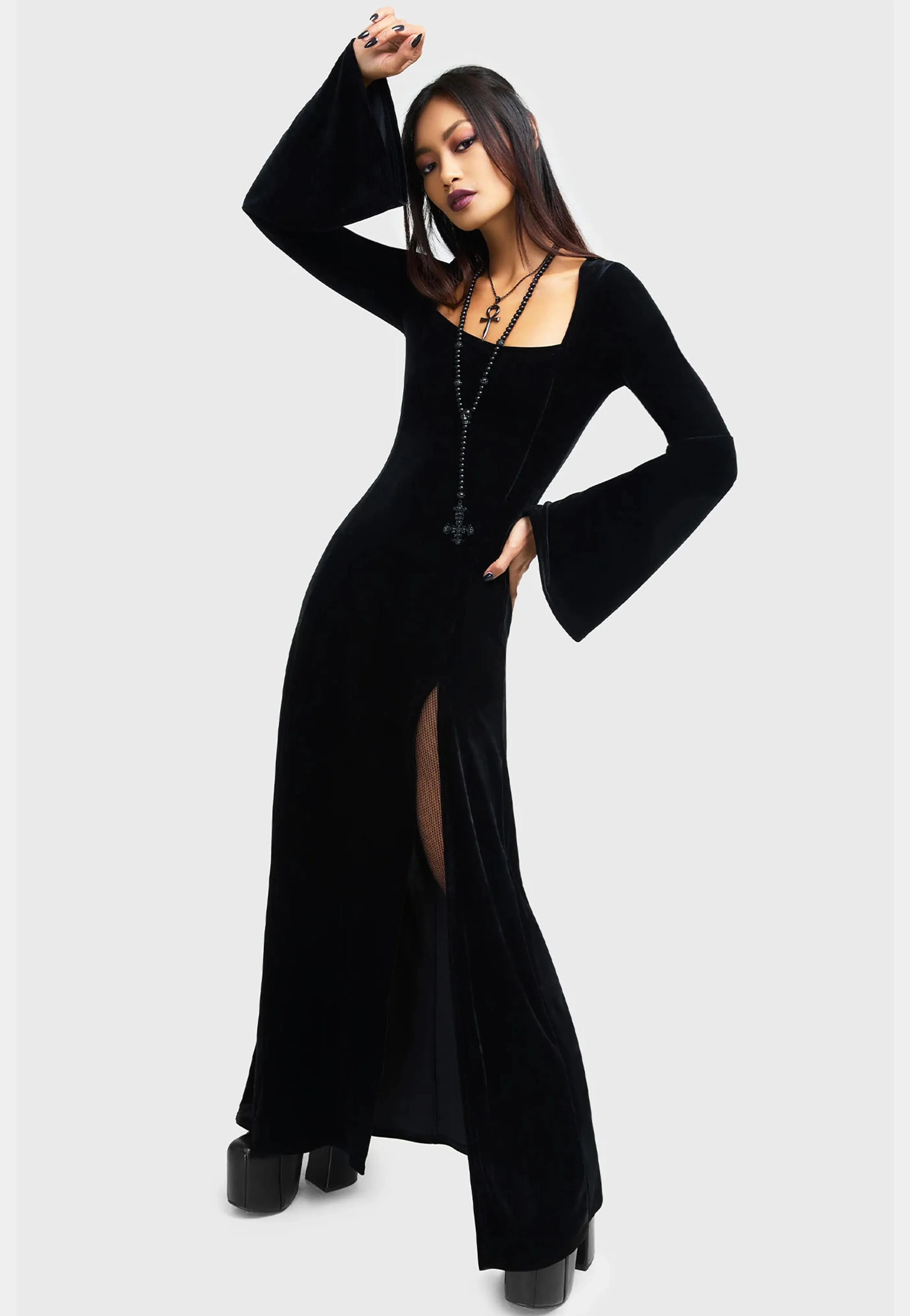 Killstar - Morvessa Maxi - Dress Elegant Touch