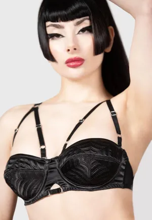 Everyday Runners Clean Silhouette Killstar - Spindle's Secrets Black - Bra