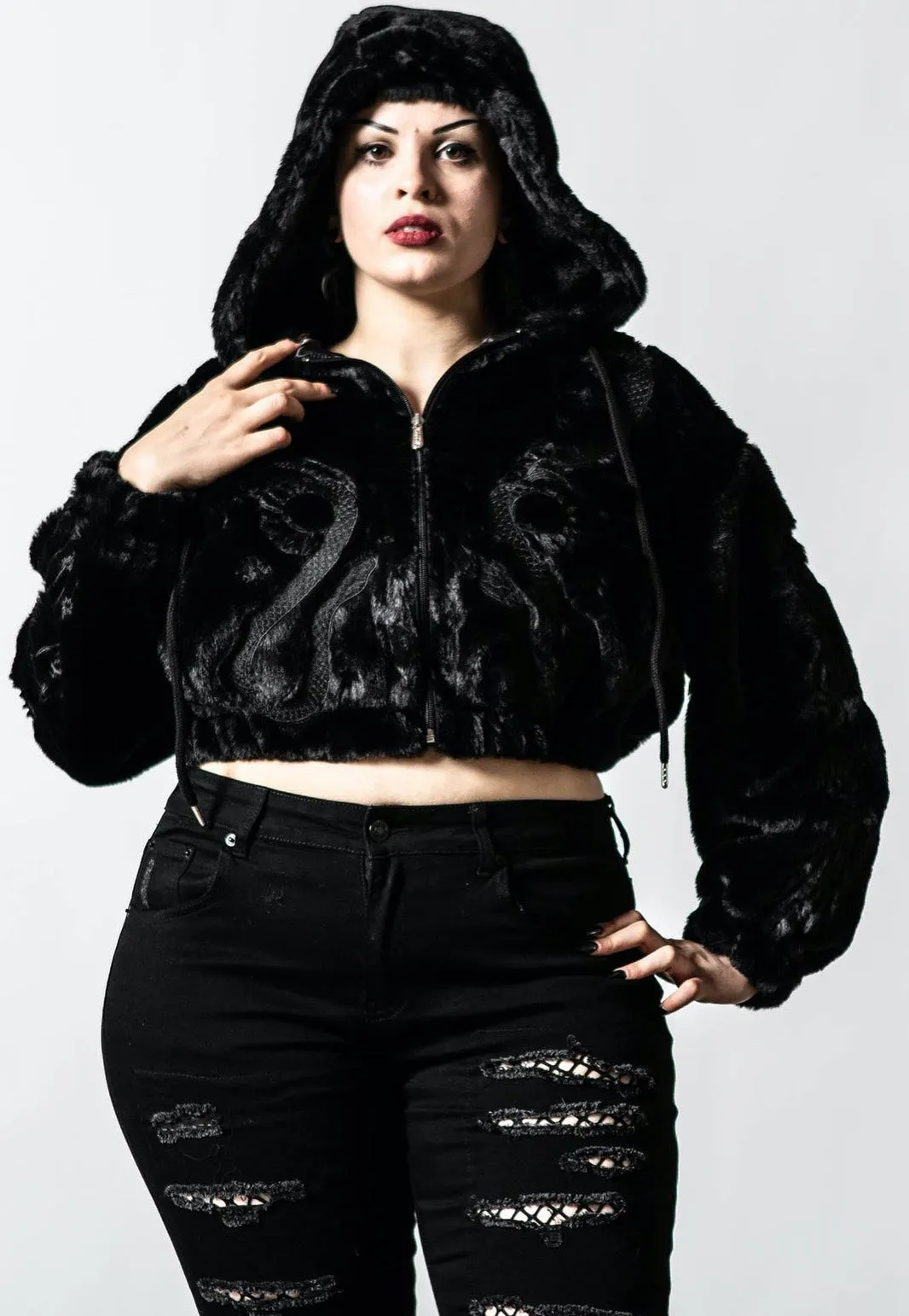 Killstar - Starchild Black - Jacket Adapt suitable for casual sports