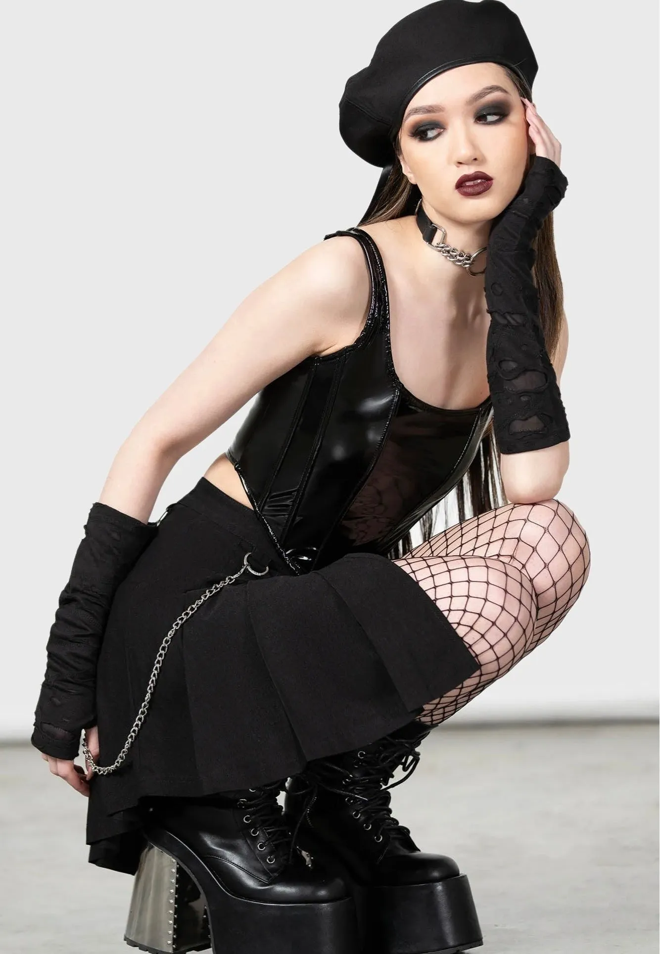 Killstar - Stillness Black - Corset Strong Support