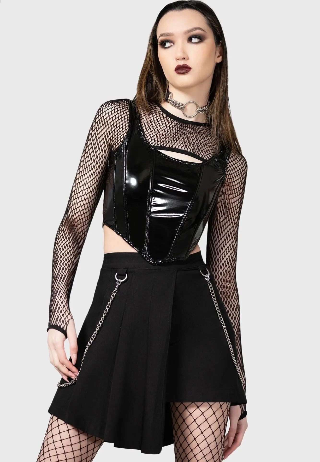 Killstar - Stillness Black - Corset Strong Support
