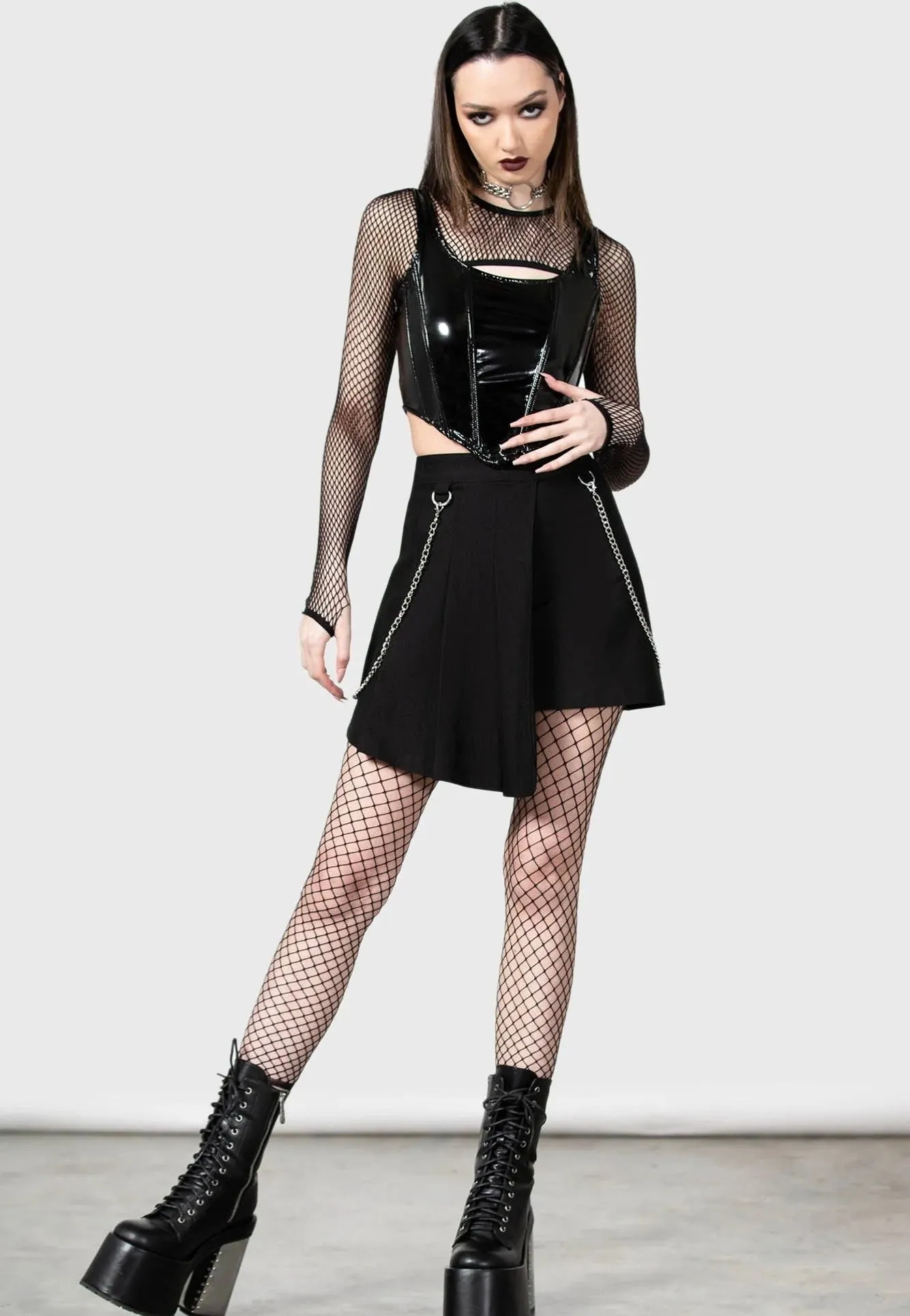 Killstar - Stillness Black - Corset Strong Support