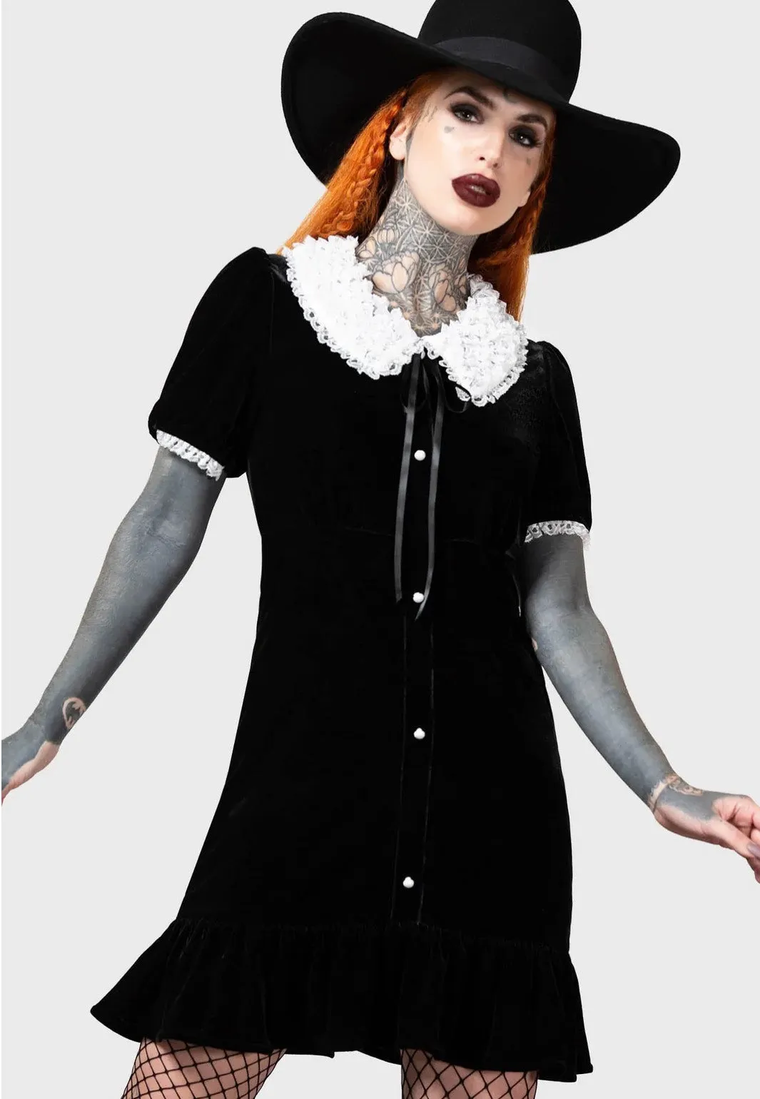 Killstar - Trick N Treat Black - Dress vintage charm