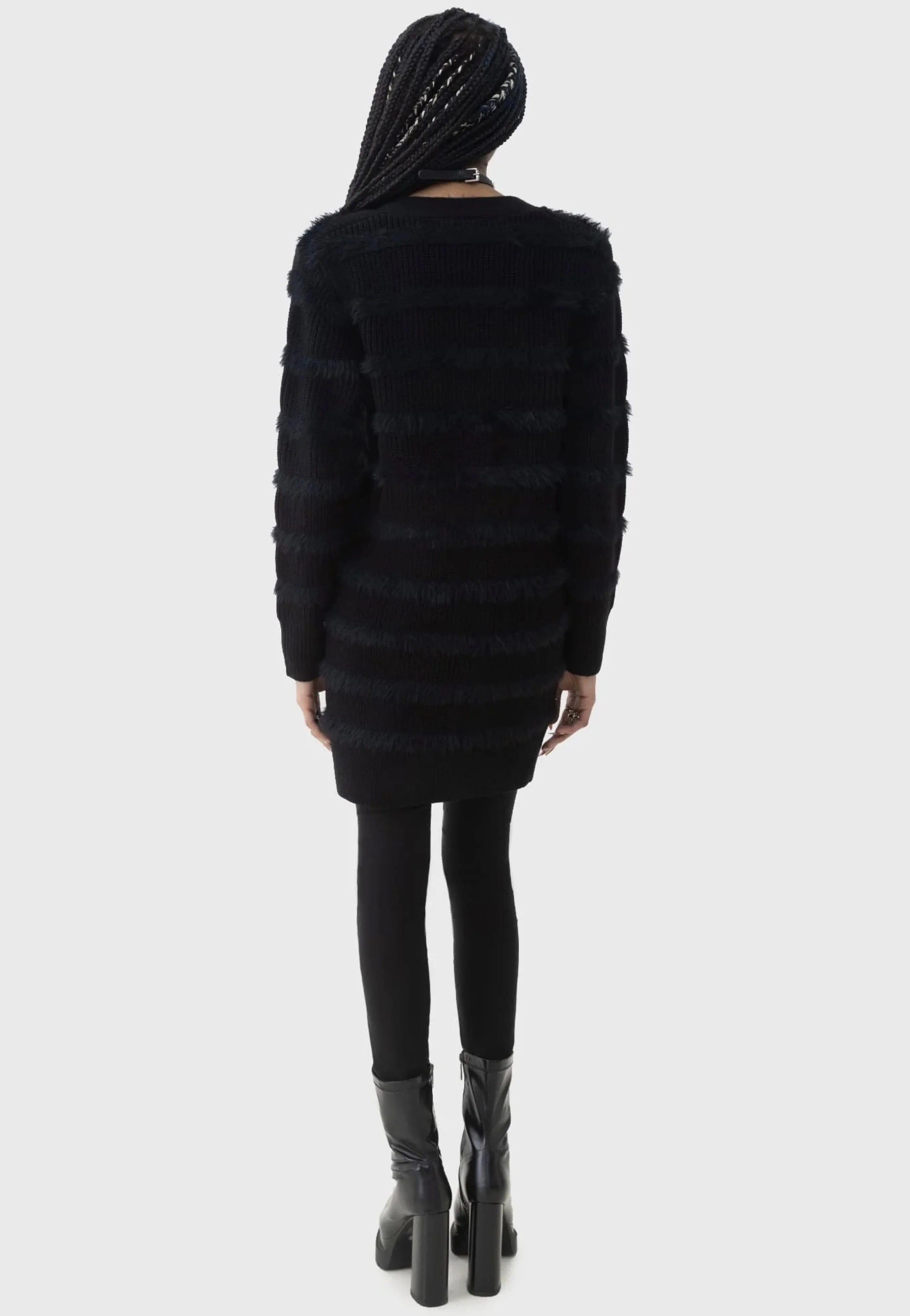 Killstar x Kihilist - Astera Black - Cardigan Cosmic design