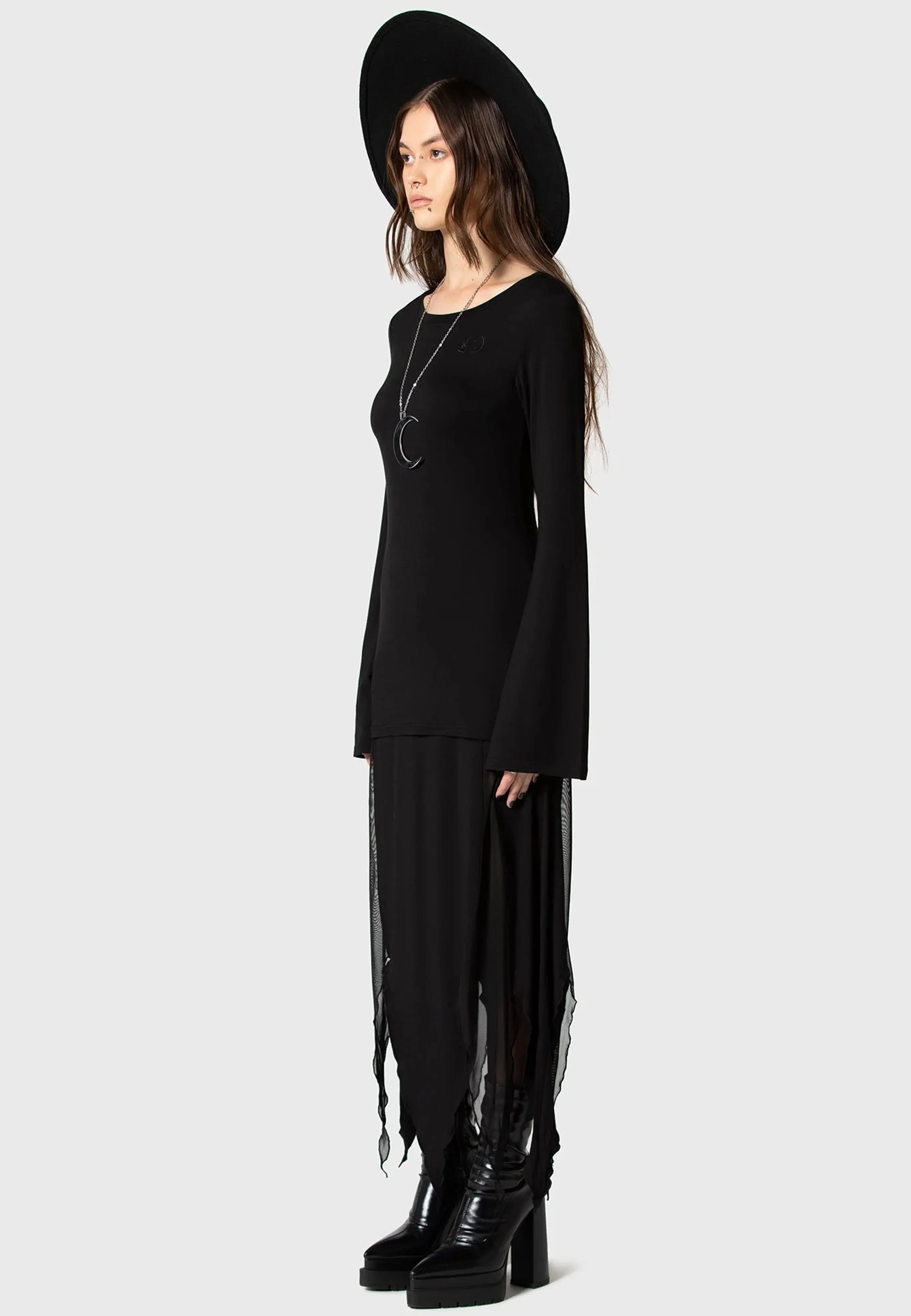 Killstar x Kihilist - Echoed Darkness Tunic - Top High usability