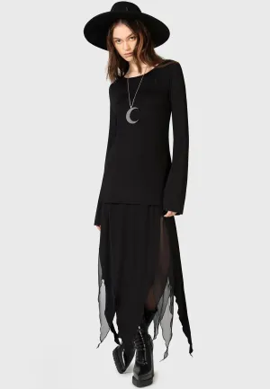Killstar x Kihilist - Echoed Darkness Tunic - Top thermal imaging Active Fresh