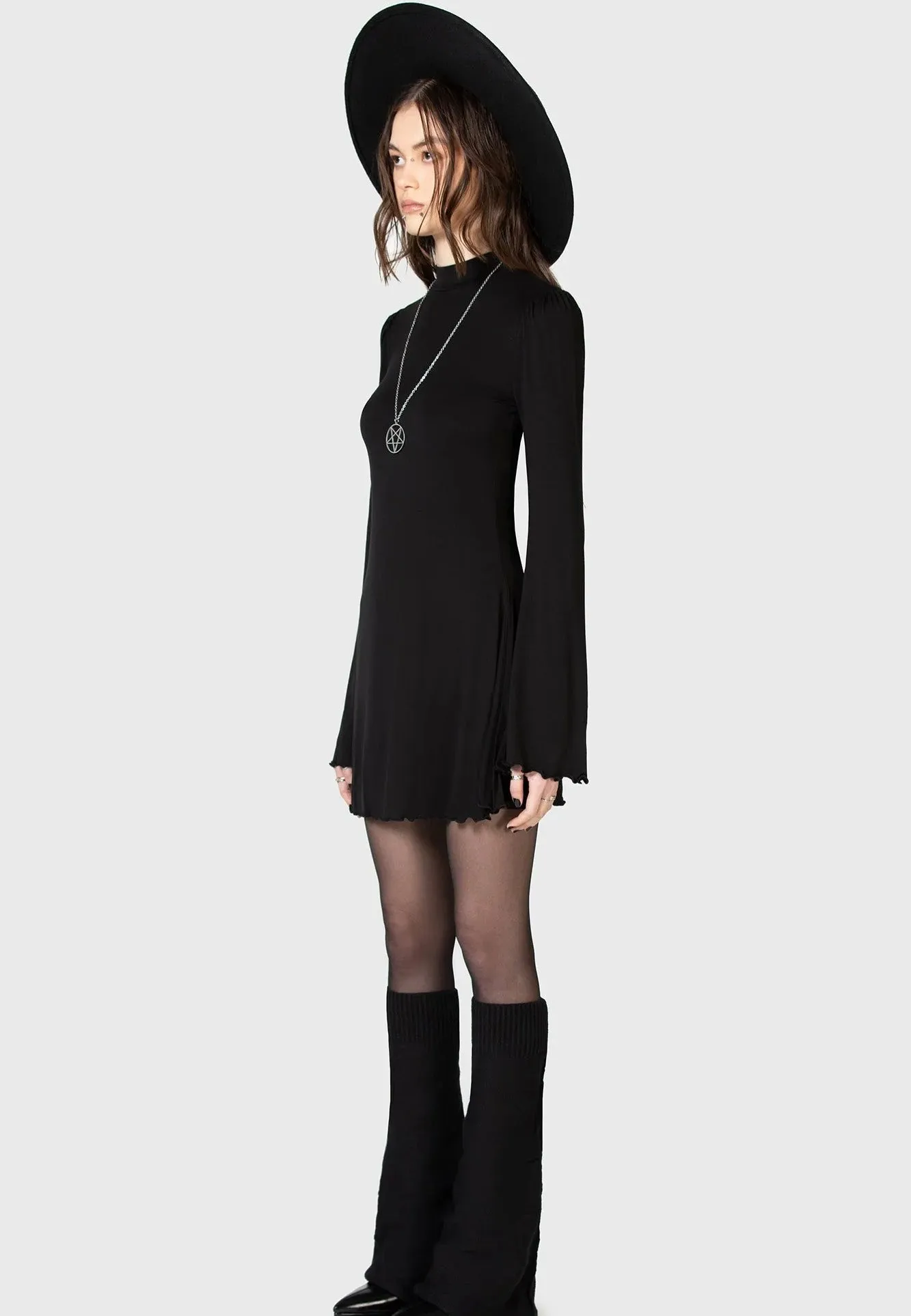 Killstar x Kihilist - Of The Blade Mini Black - Dress Stylish Ensemble
