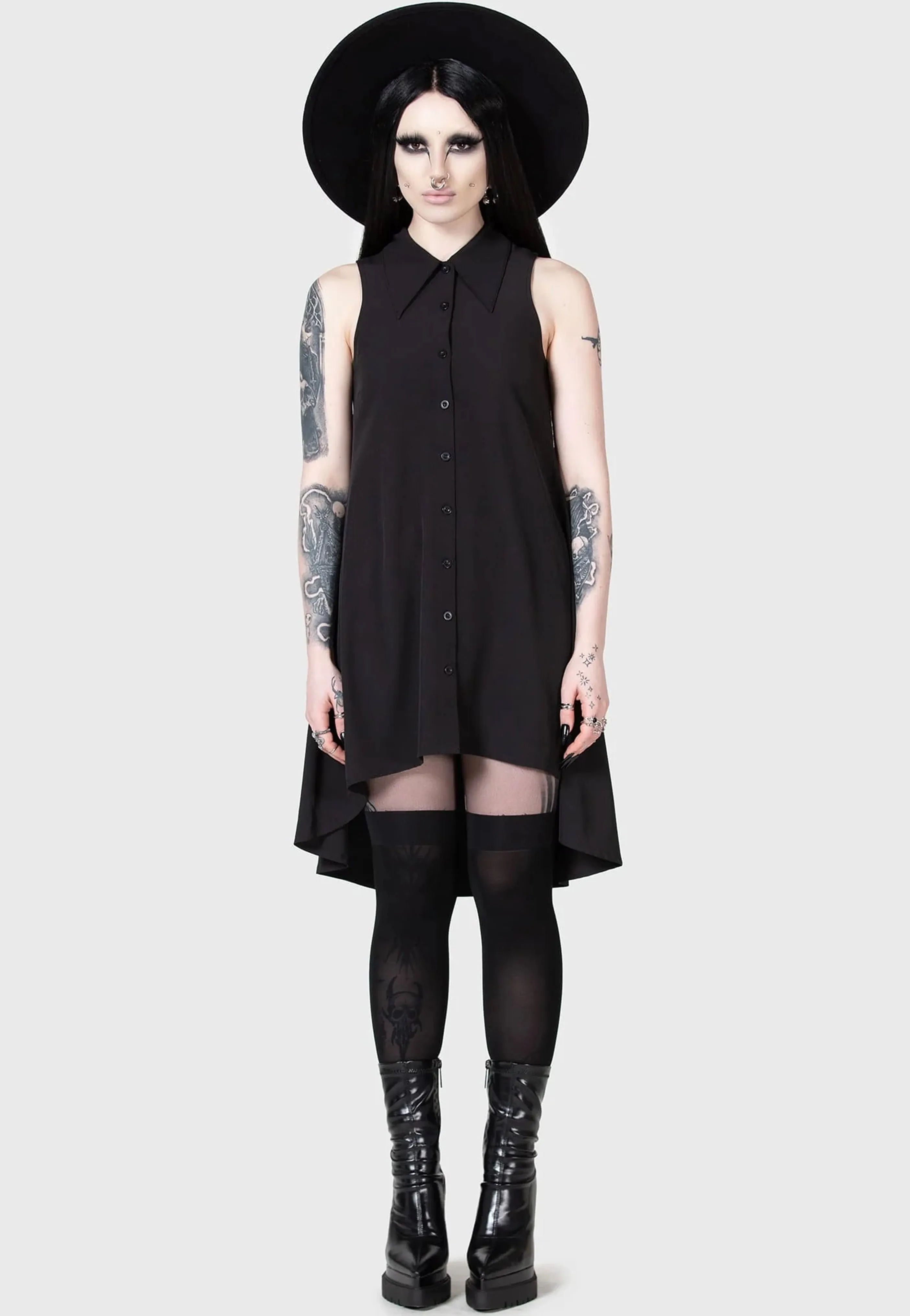 Killstar x Kihilist - Olde Night - Dress Cowl Neck