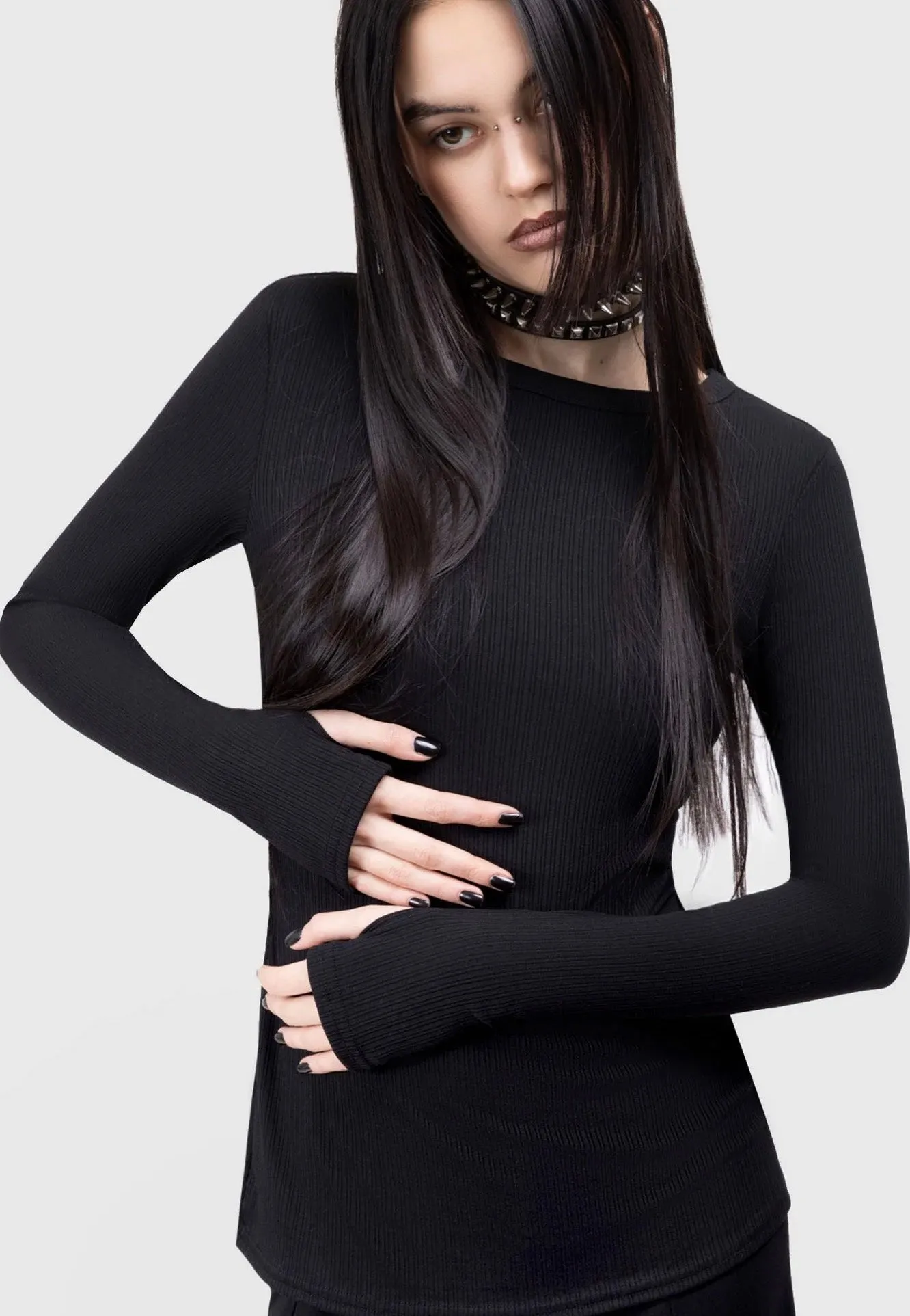 Lightweight Fresh Comfort Killstar x Kihilist - Veilsin - Top
